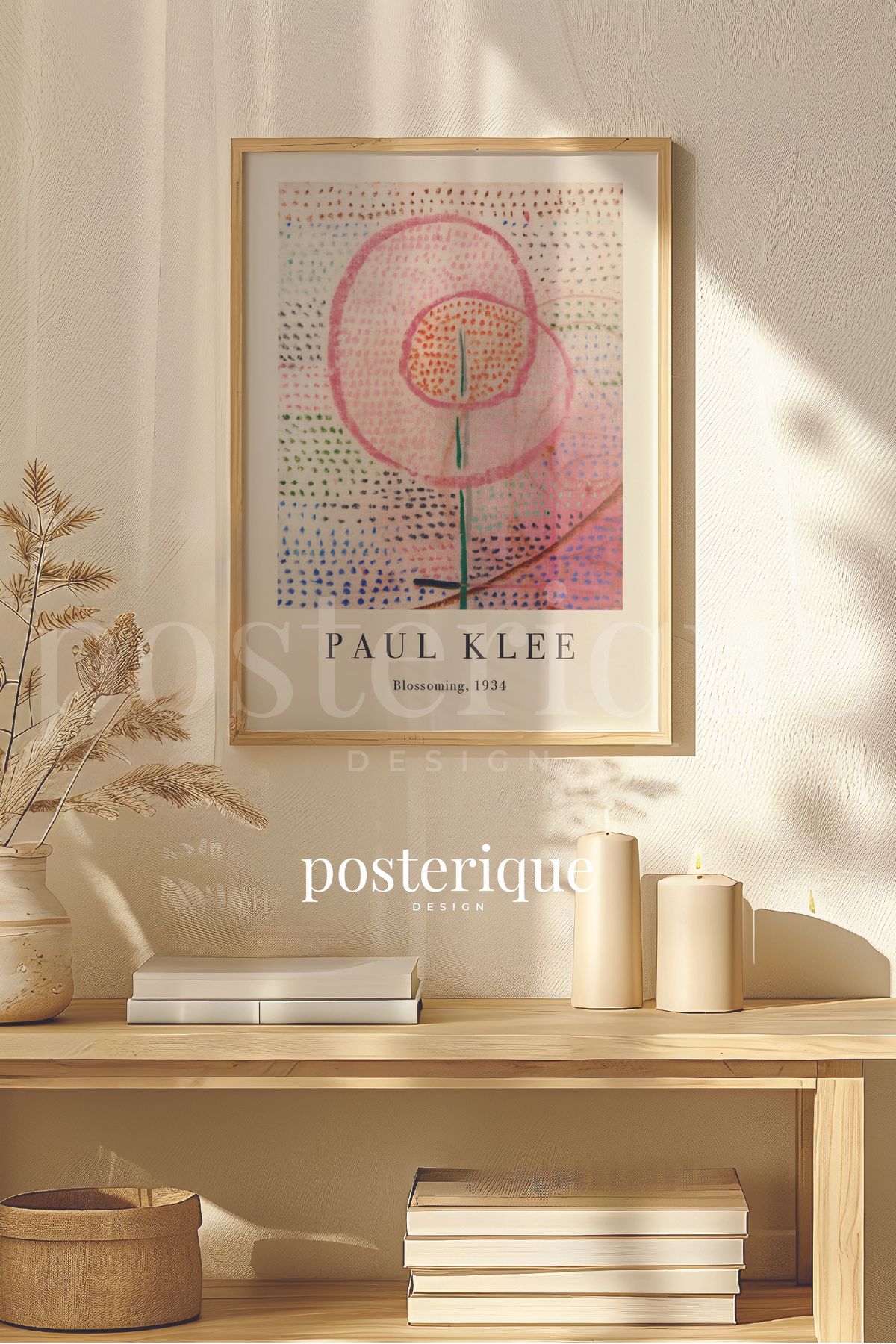 posterique Paul Klee Çerçevesiz Poster Minimal Modern Dekoratif Tablo