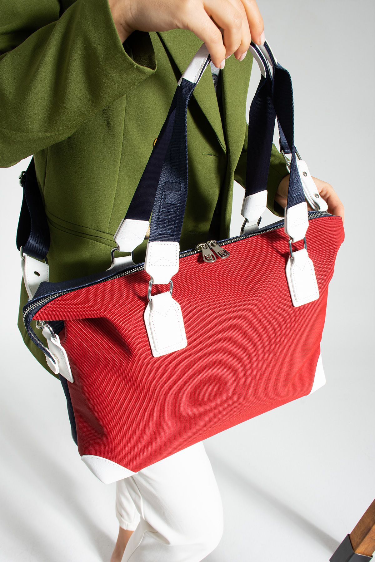 Just Polo Joker 6011 LK Suni Deri Kadın El Ve Omuz Evrak Spor Çantası (Ebat: En 40 x29 Cm)