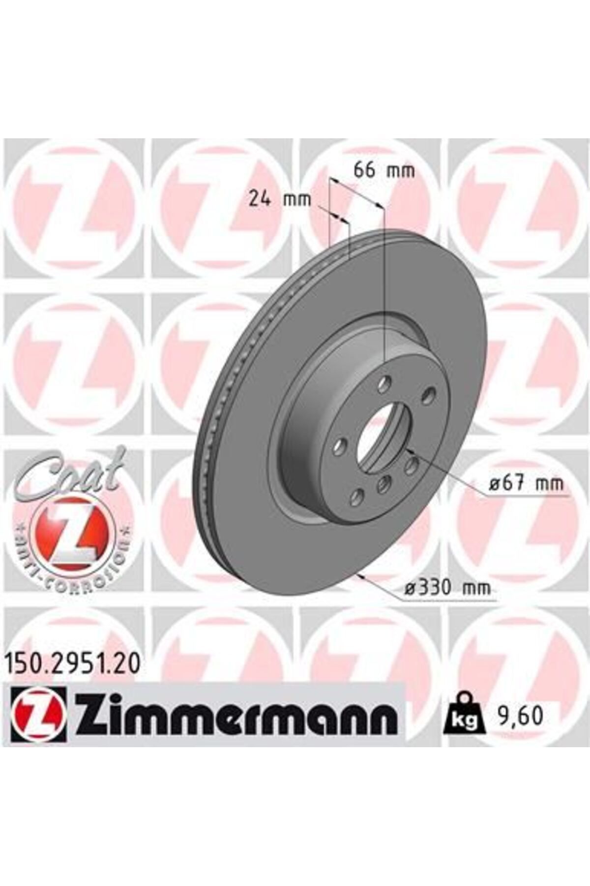Zimmermann FREN DISKI ON BMW G20 G80 G28 G21 G81 G30 F90 G31 G01 F97 G08 G02 F98 G29
