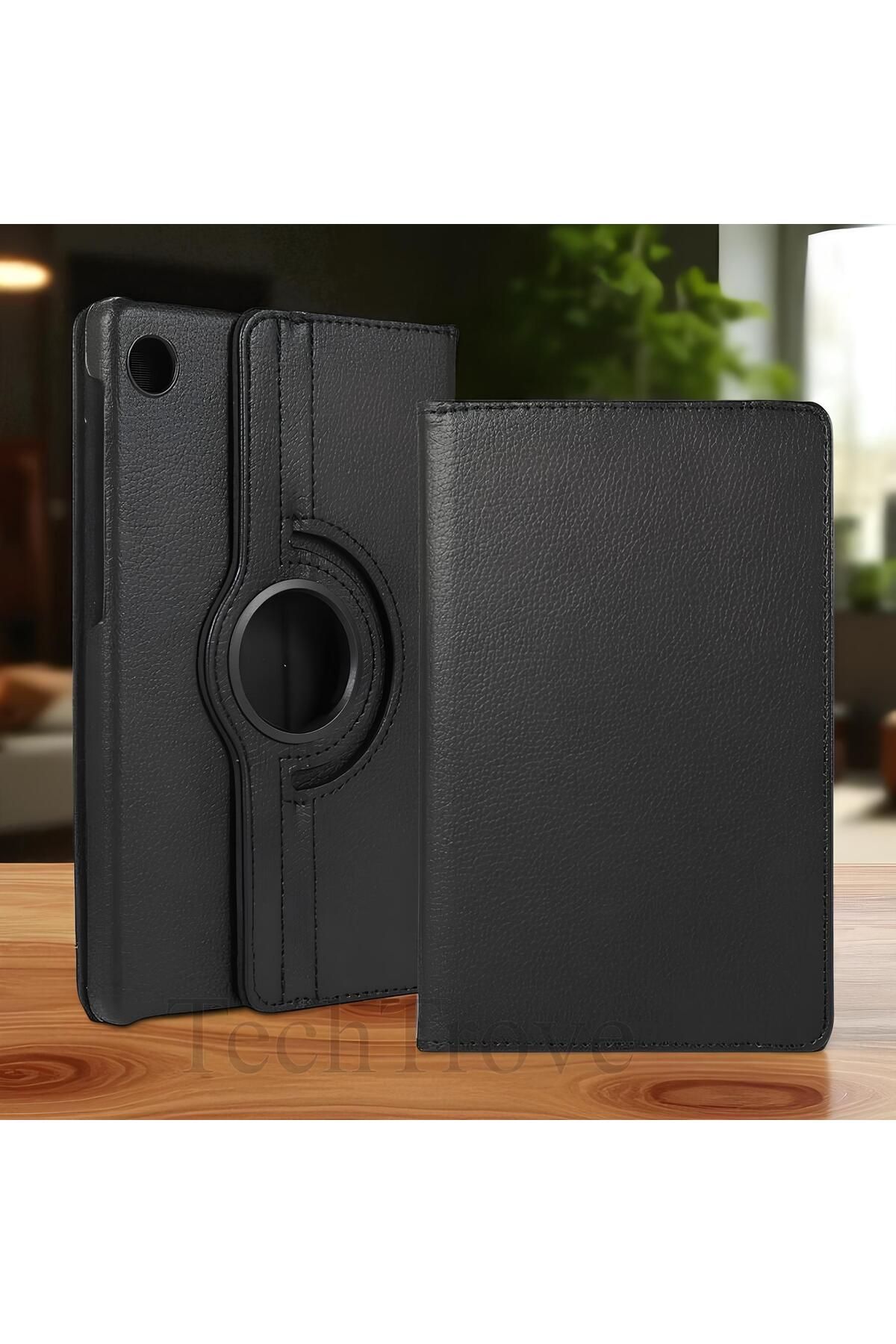 TechTrove Lenovo M10 TB-X306F Gen.2 Kılıf 360 Dönebilen Standlı Pu Deri Kılıf