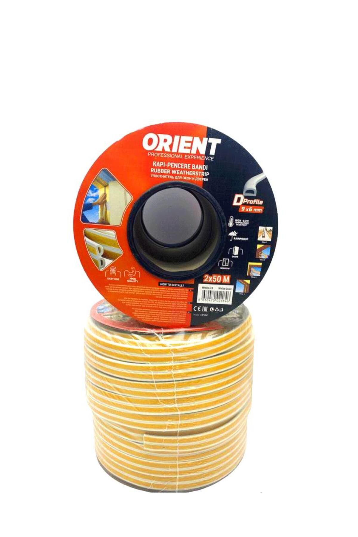 shopwave BEYAZ 100MT2X50MTBOBİN FİTİL KAPI PENCERE BANT