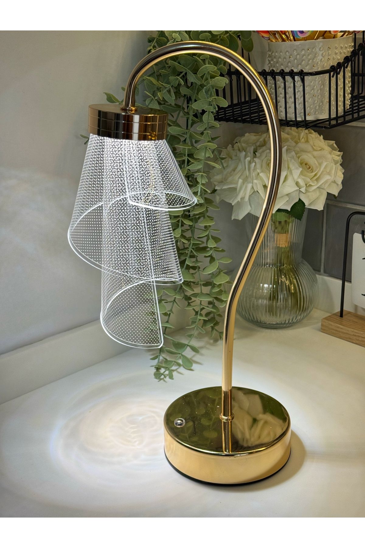 KRD Home Dokunmatik Şarjlı Led