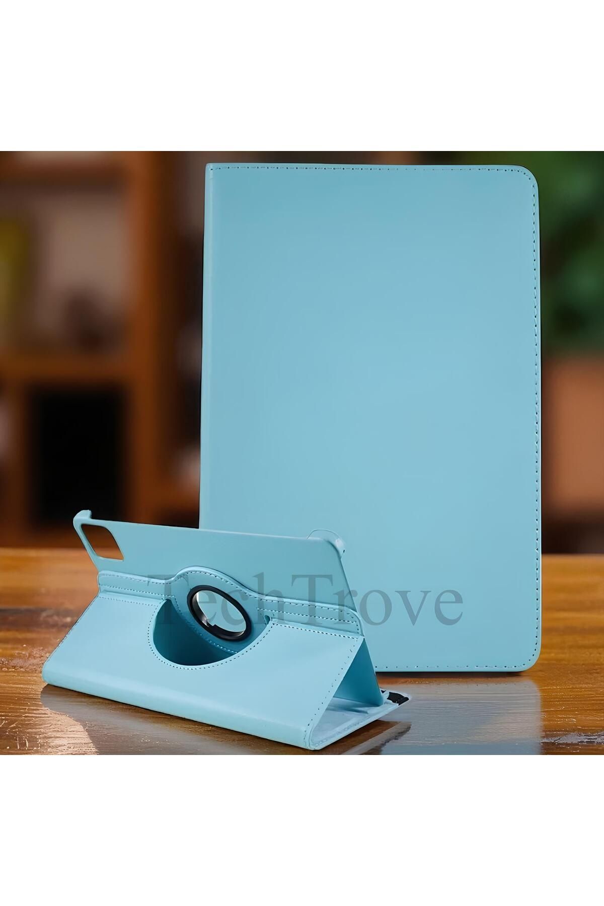 TechTrove Xiaomi Pad 6 Kılıf 360 Dönebilen Standlı Pu Deri Kılıf