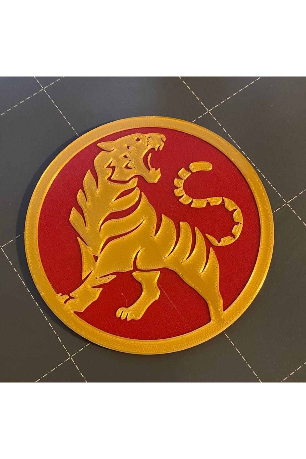Lucest Çin Yeni Yılı Tiger Coaster (Plastik Aparattır!!!)