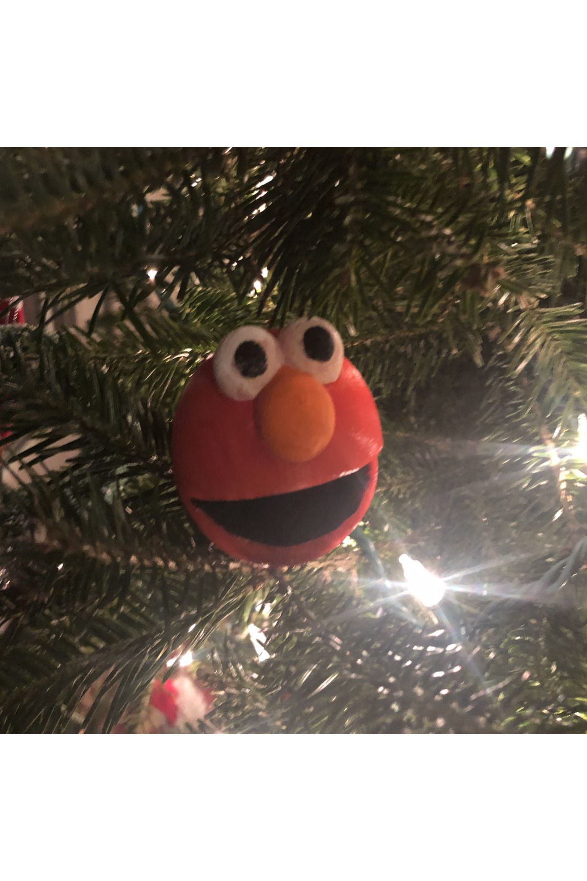 Lucest Elmo süsü - Noel ağacı süsü (Plastik Aparattır!!!)