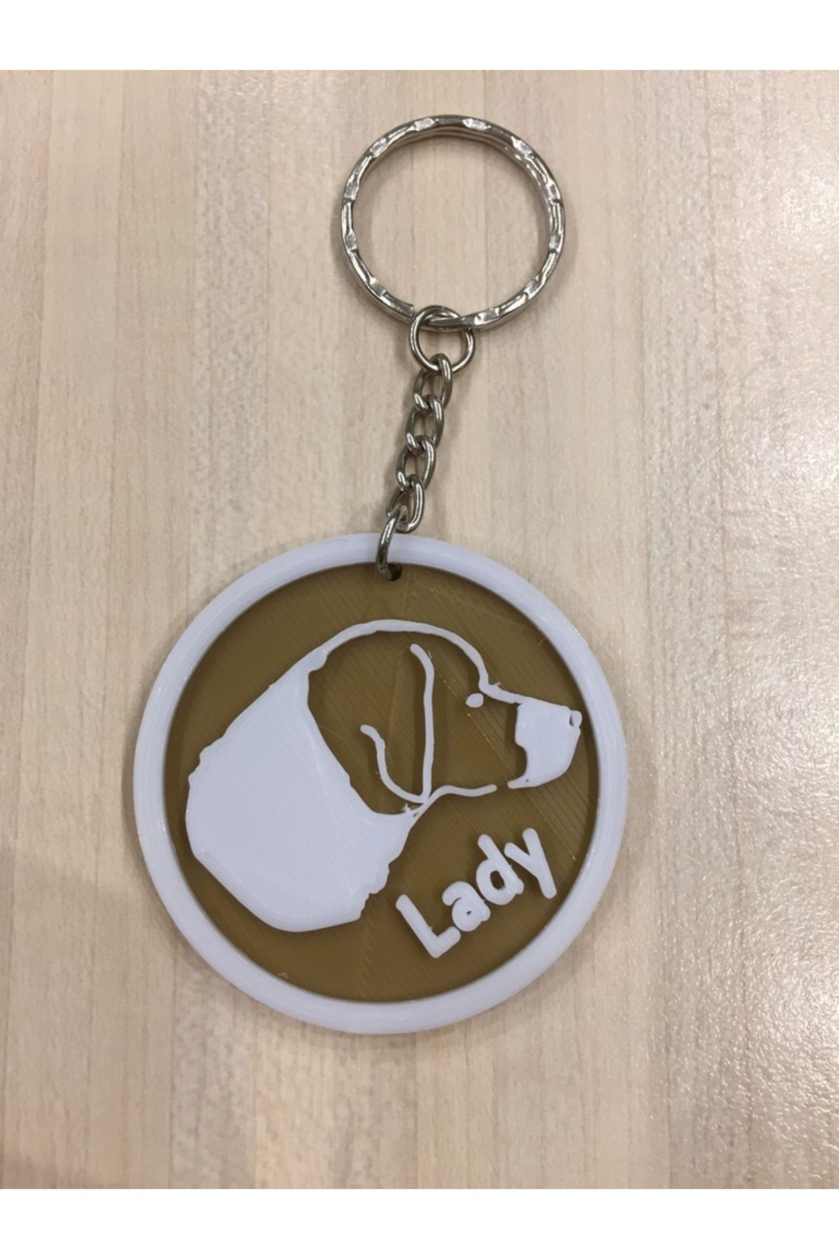 Lucest epagneul anahtarlık köpek Spaniel (Plastik Aparattır!!!)