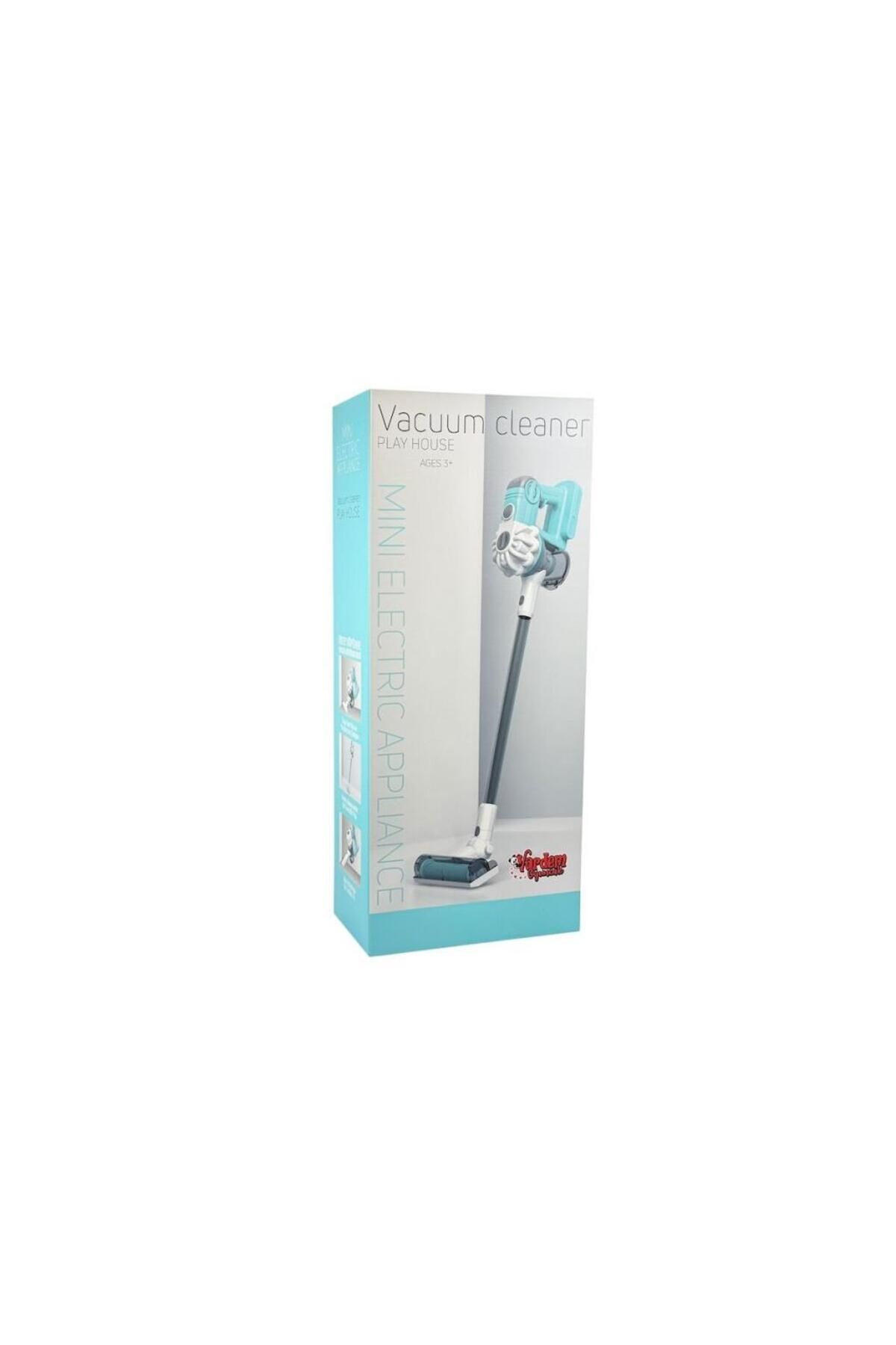 MR RZN STORE LS8807Q Vardem Dikey Elektrik Süpürgesi Kapalı Kutu Yeşil-Gri 3 in1