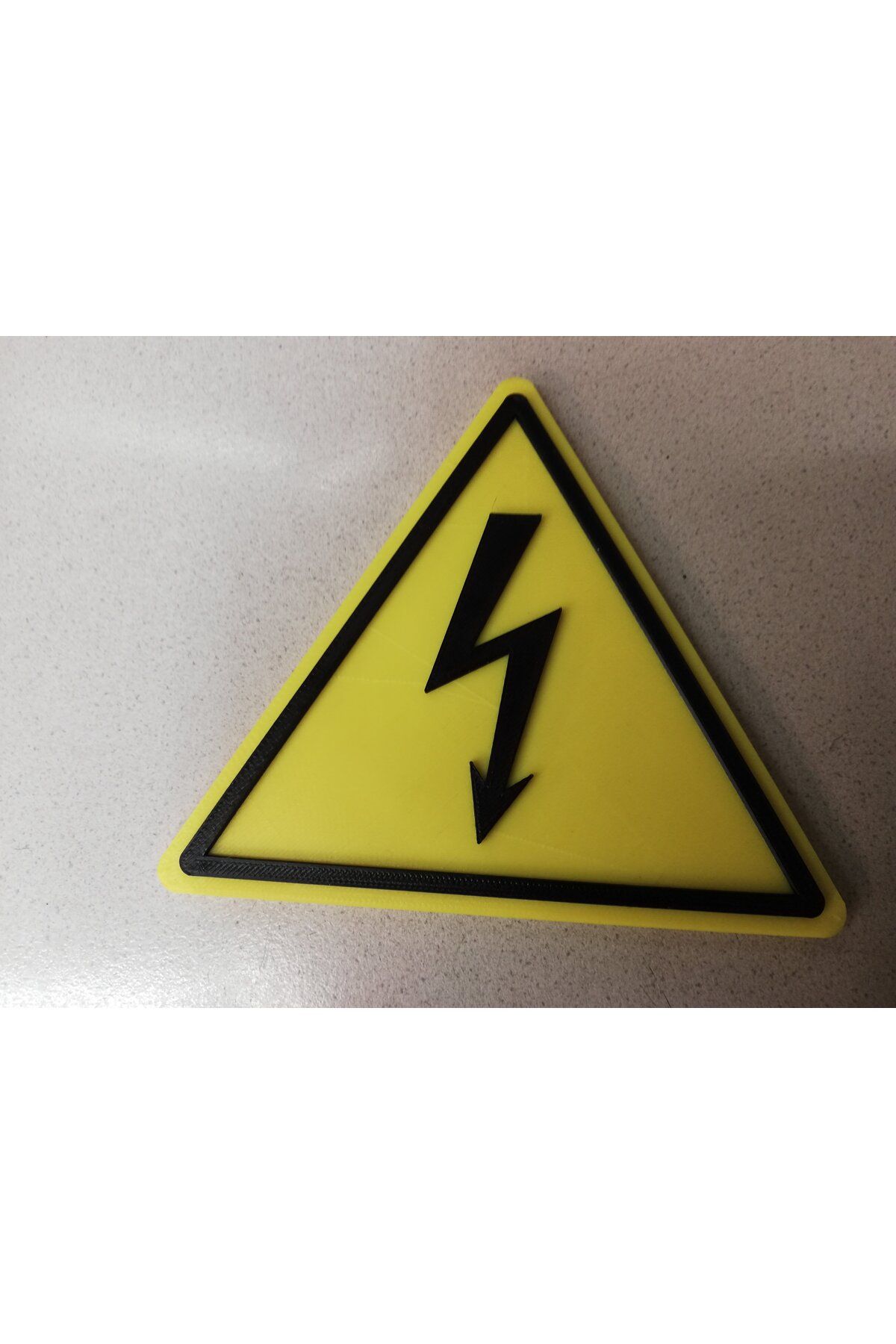 Lucest Uyarı işareti Elektrik voltajı (Plastik Aparattır!!!)