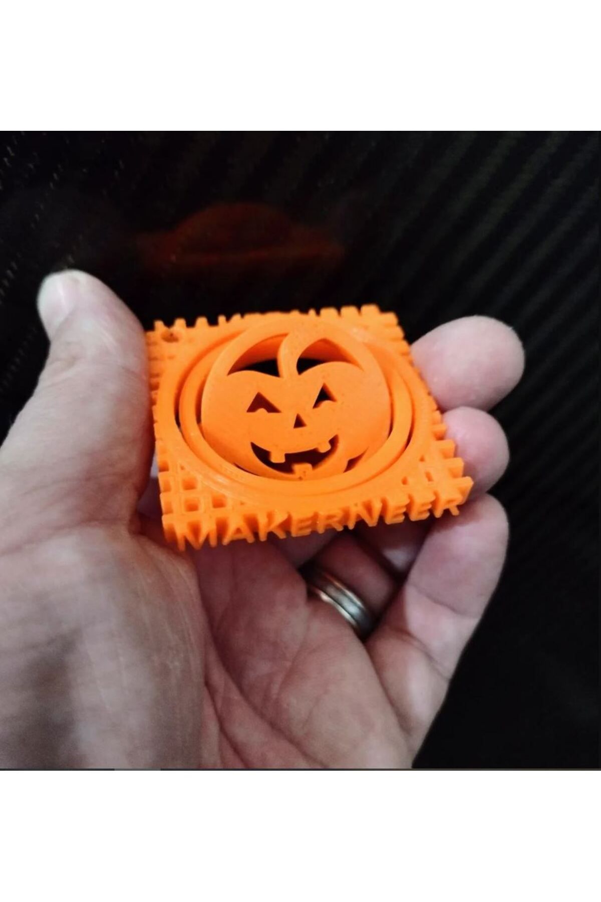 Lucest Jack-O'-Lantern Gimbal Anahtarlık (Plastik Aparattır!!!)