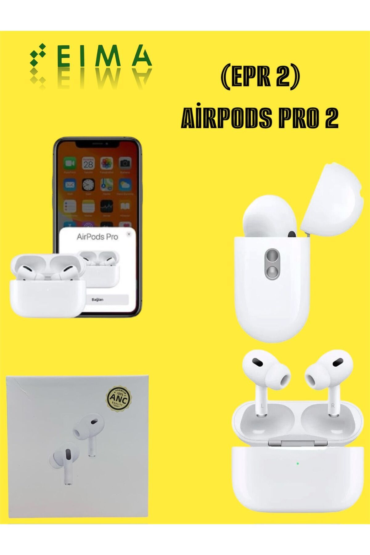 Bestech ANC Özellikli Pods Pro 2 Kulaklık EPR2