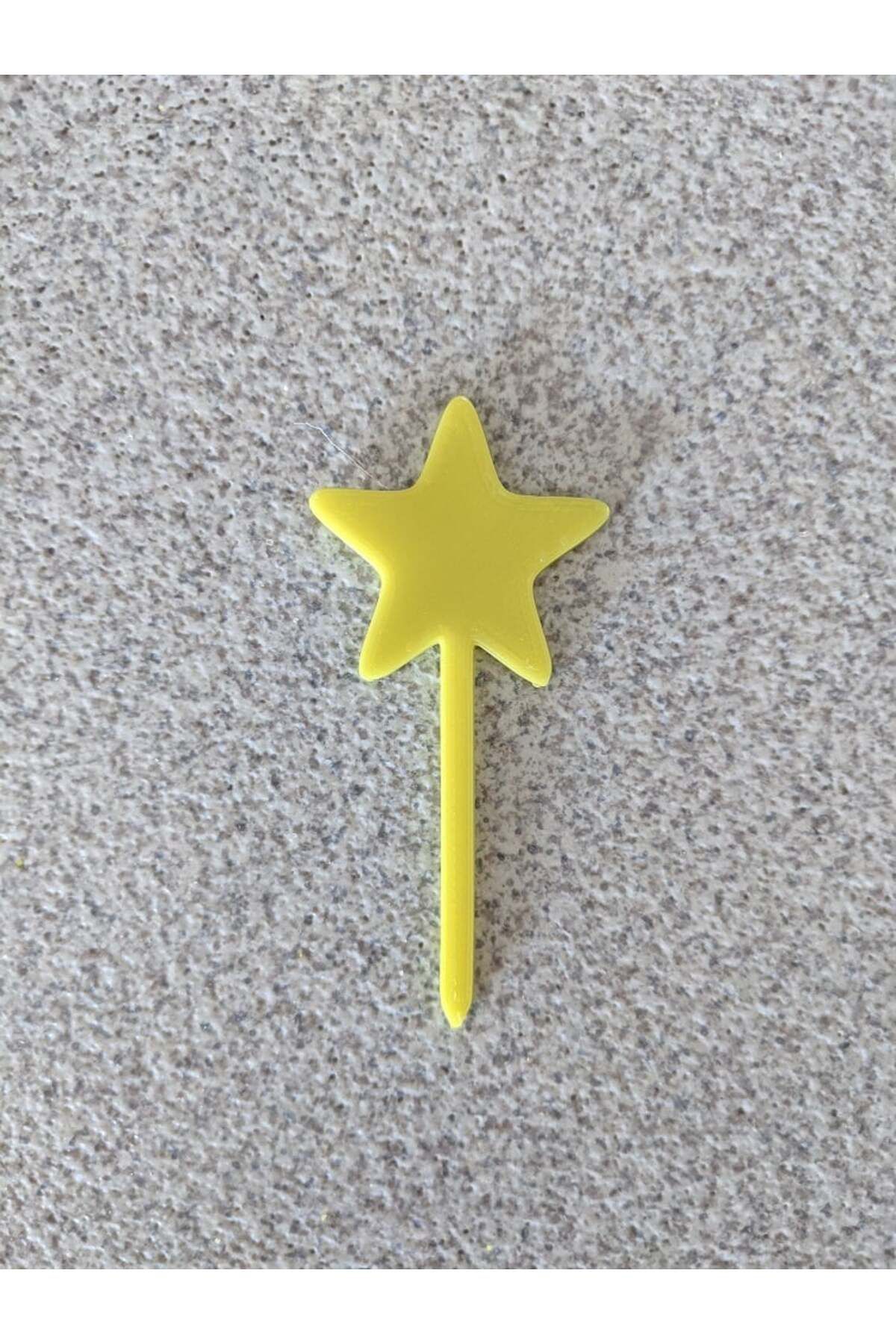 Lucest Yıldız şeklindeki topper (Plastik Aparattır!!!)