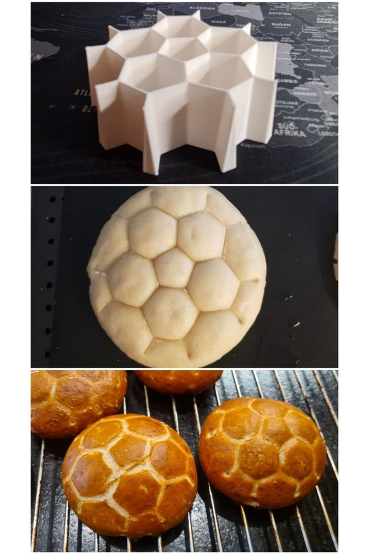 Lucest Futbol Ekmek Kesici / Laugensemmerlausstecht Aracı (Plastik Aparattır!!!)