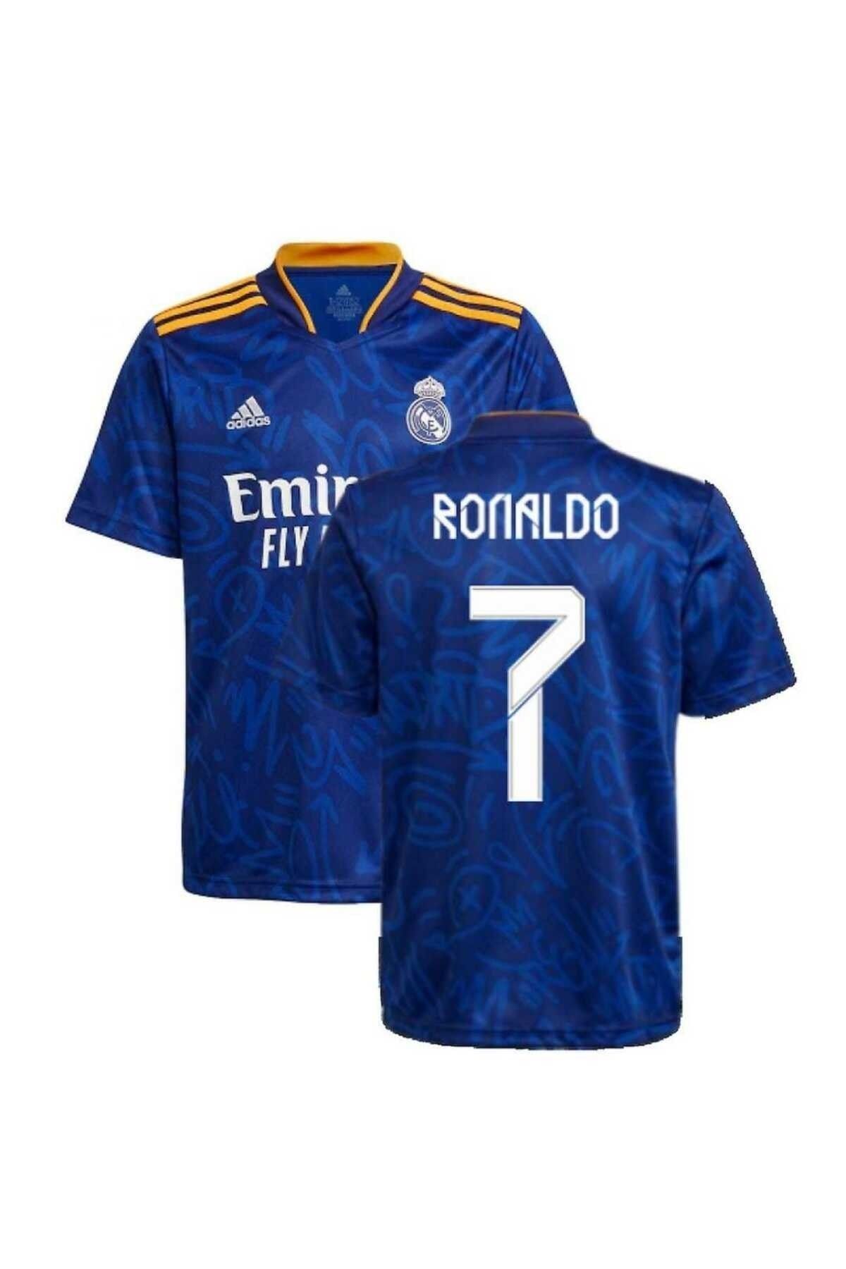 Fair City Real Madrid 2021/22 Sezonu Cristiano Ronaldo Özel Forması