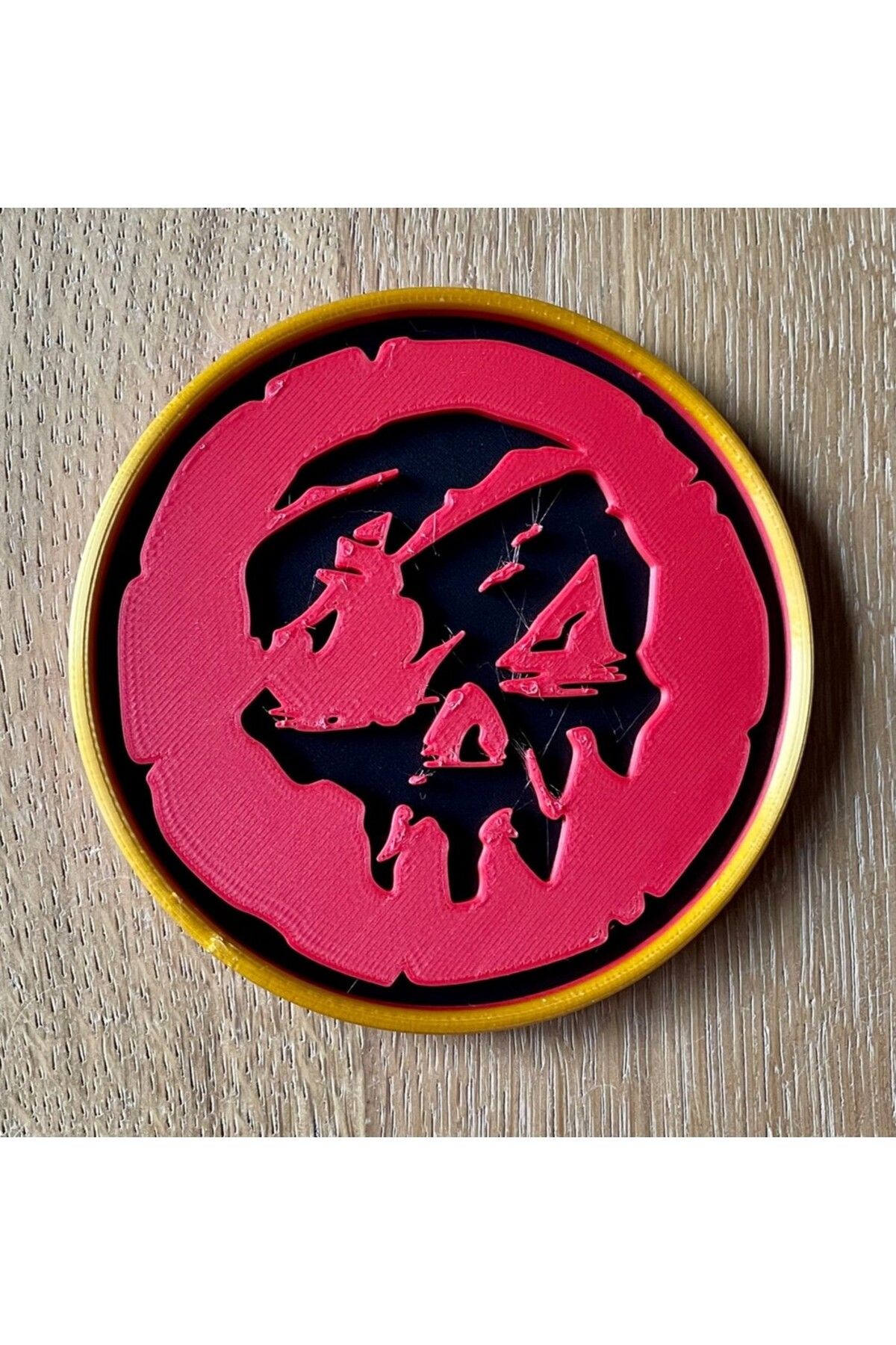 Lucest Hırsızlar Denizi Coaster - Kafatası (Plastik Aparattır!!!)