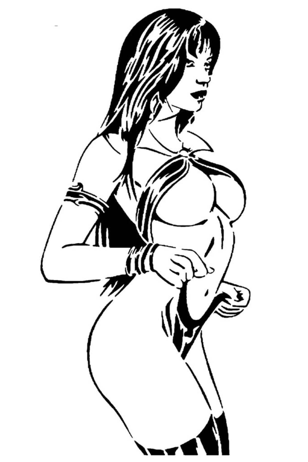 Lucest Vampirella kalıbı 6 (Plastik Aparattır!!!)