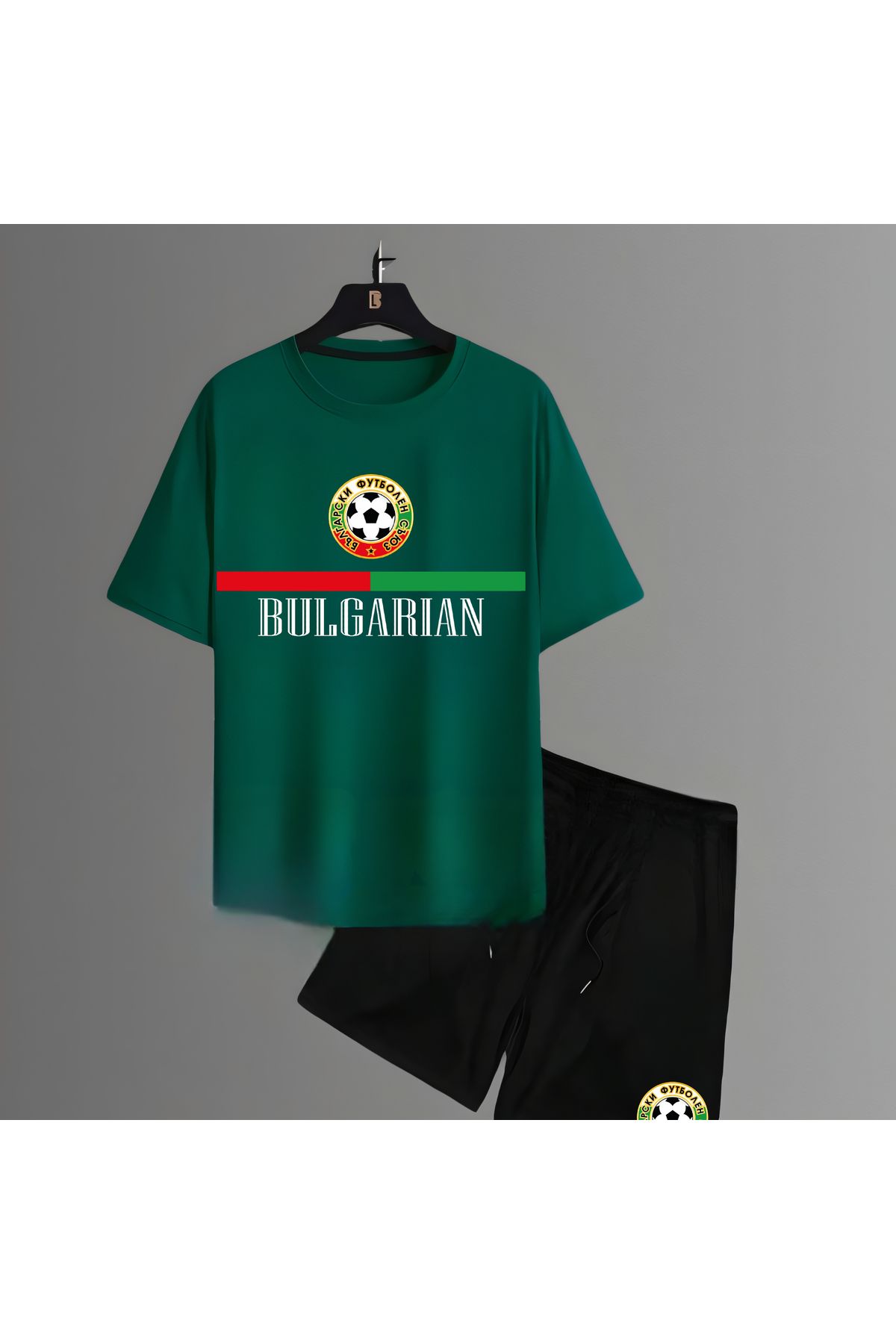 Biy Store Bulgaristan milli takım forma futbol sırt baskılı unisex kısa kollu erkek tişört kadın t-shirt şort