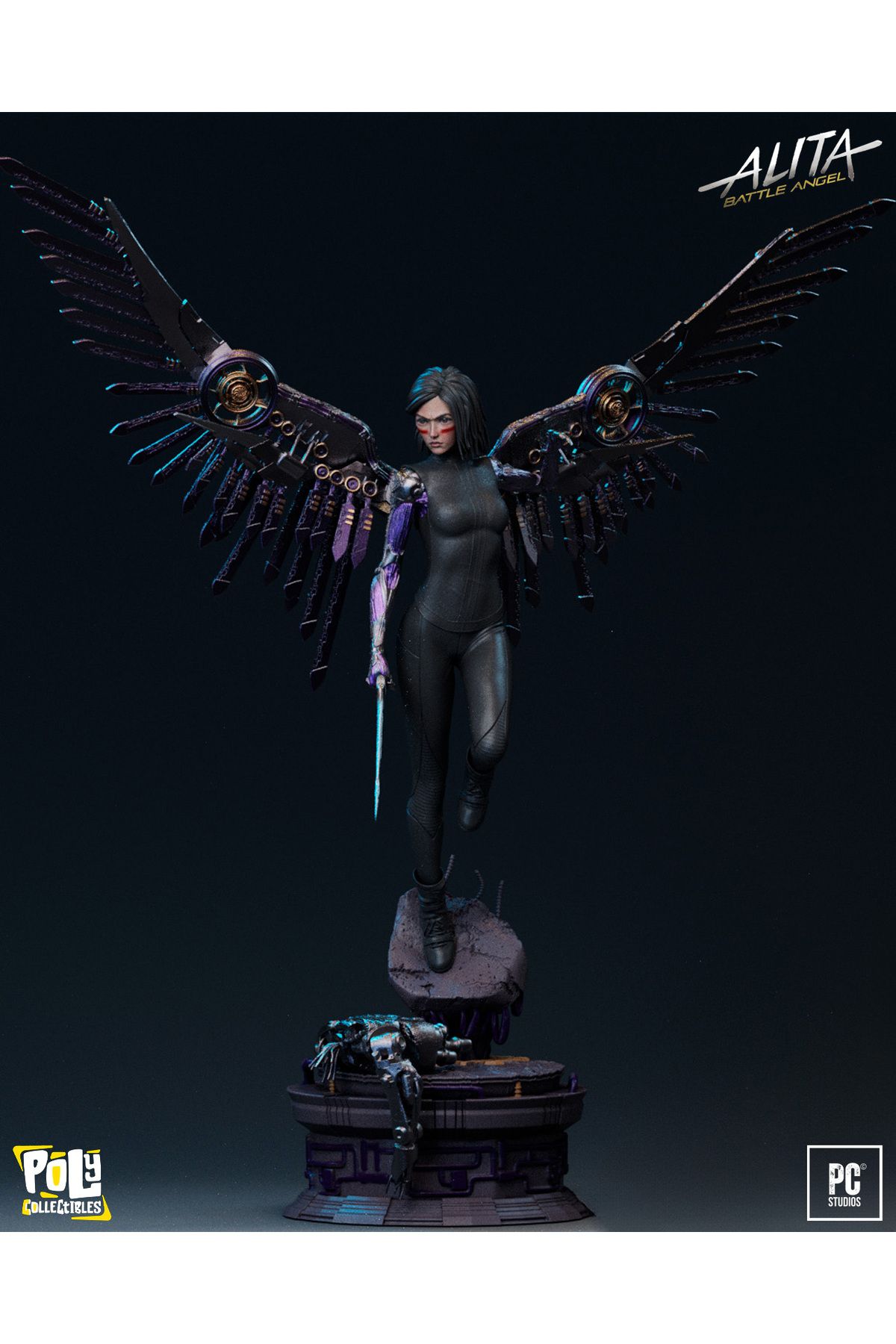 Poly Collectibles Alita – Battle Angel Premium Collectibles Figure | 36 cm