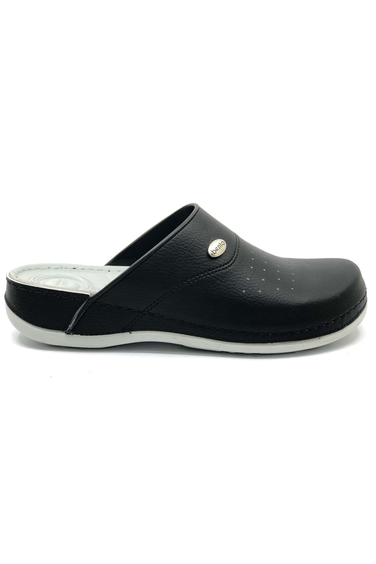 Kids Club Shoes Bento D.r Tavsiyeli Ortapedik Sabo Terlik Kaydırmaz Taban Hastane Terliği SİYAH