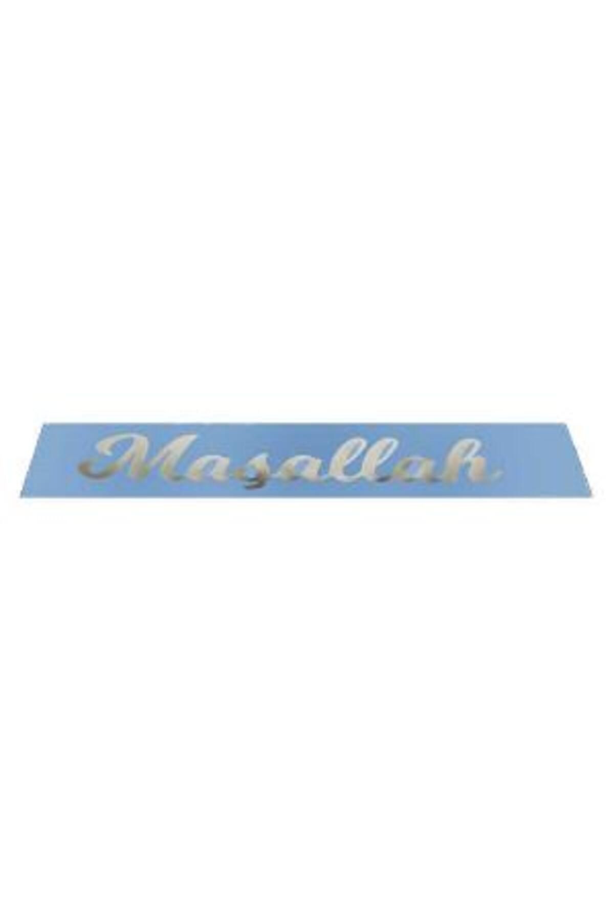 Acar Süs KUŞAK KURDELA MAŞALLAH MAVİ GÜMÜŞ 1.5 MT 1 ADET