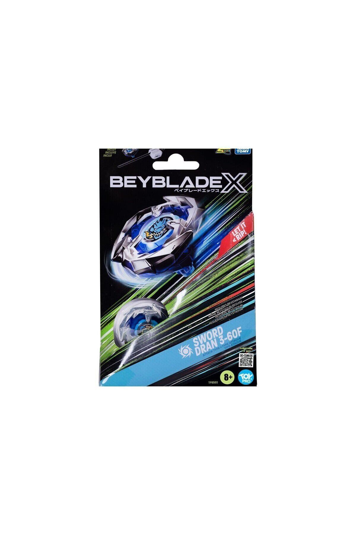 Aymir Ticaret BEY07000 Beyblade 1li Set Sword Dran 3-60F