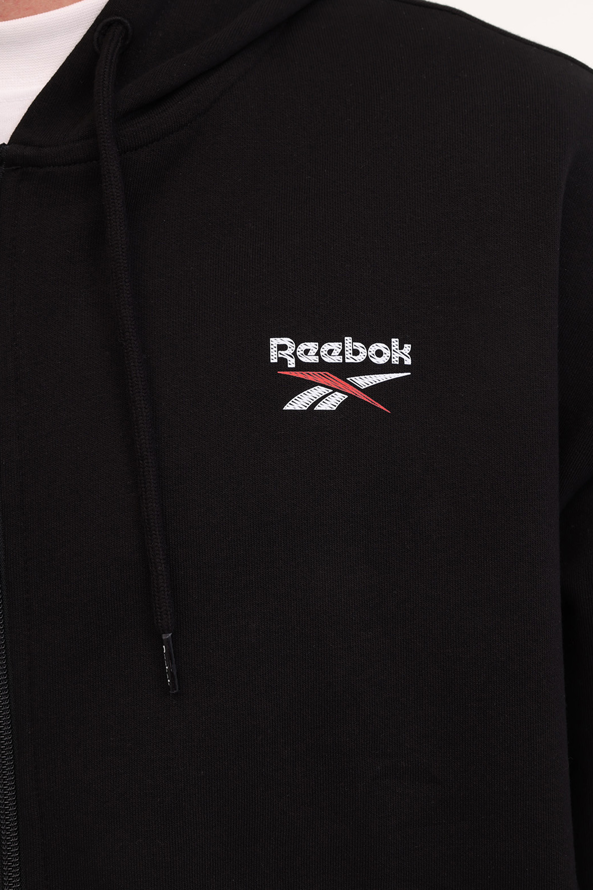 Reebok NEW ID REG FZ Siyah Erkek Eşofman Üstü görsel 4