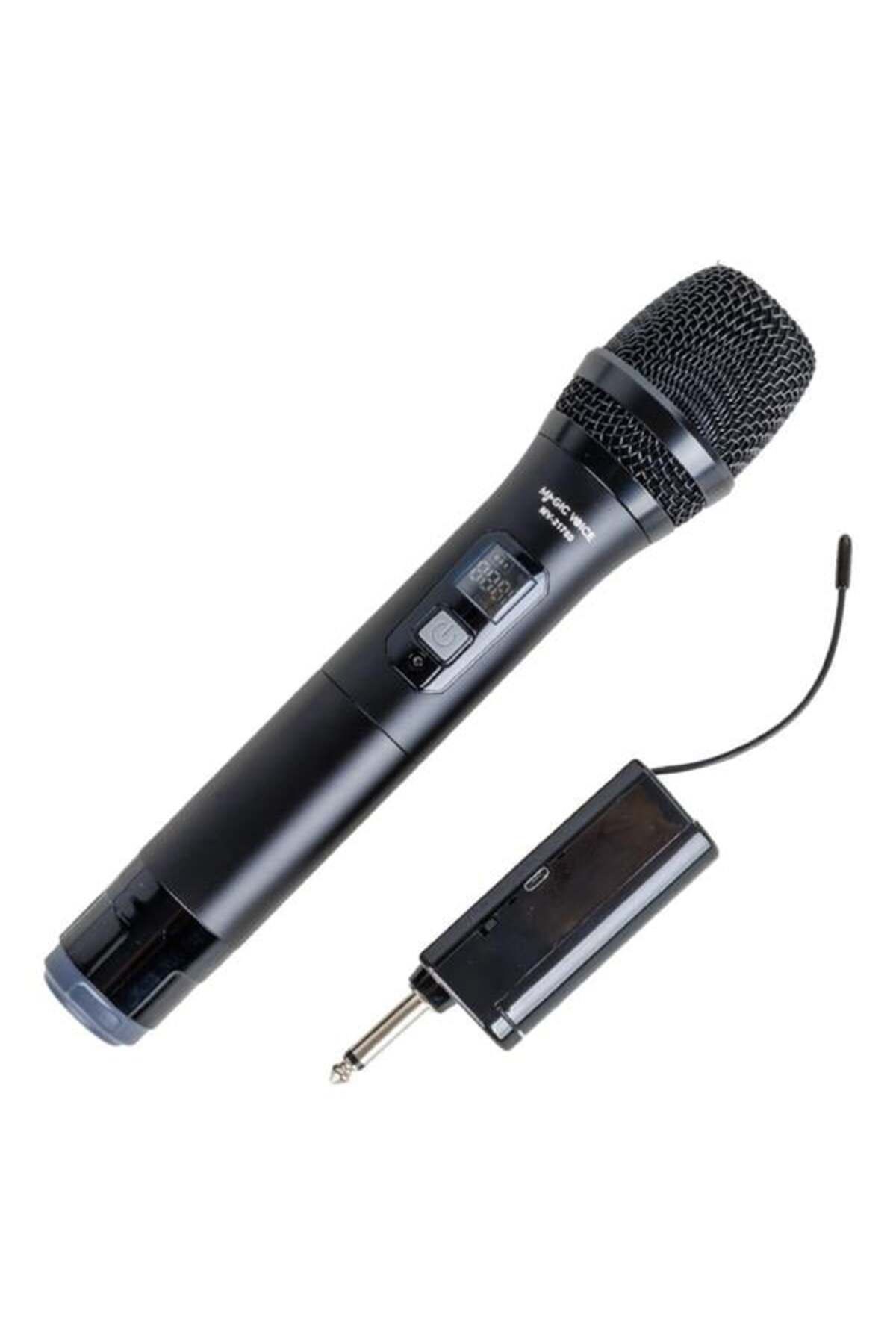 Roses Store Magicvoice Mv-21760 Uhf Ekranlı Kablosuz Telsiz Mikrofon