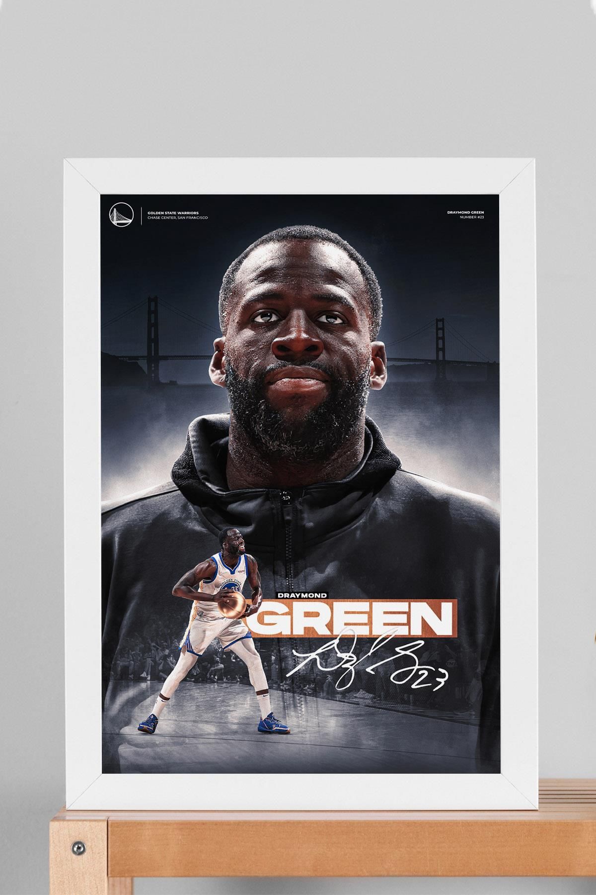 Saturn Draymond Green Çerçeveli Tablo - Basketbol NBA Posteri Tablo