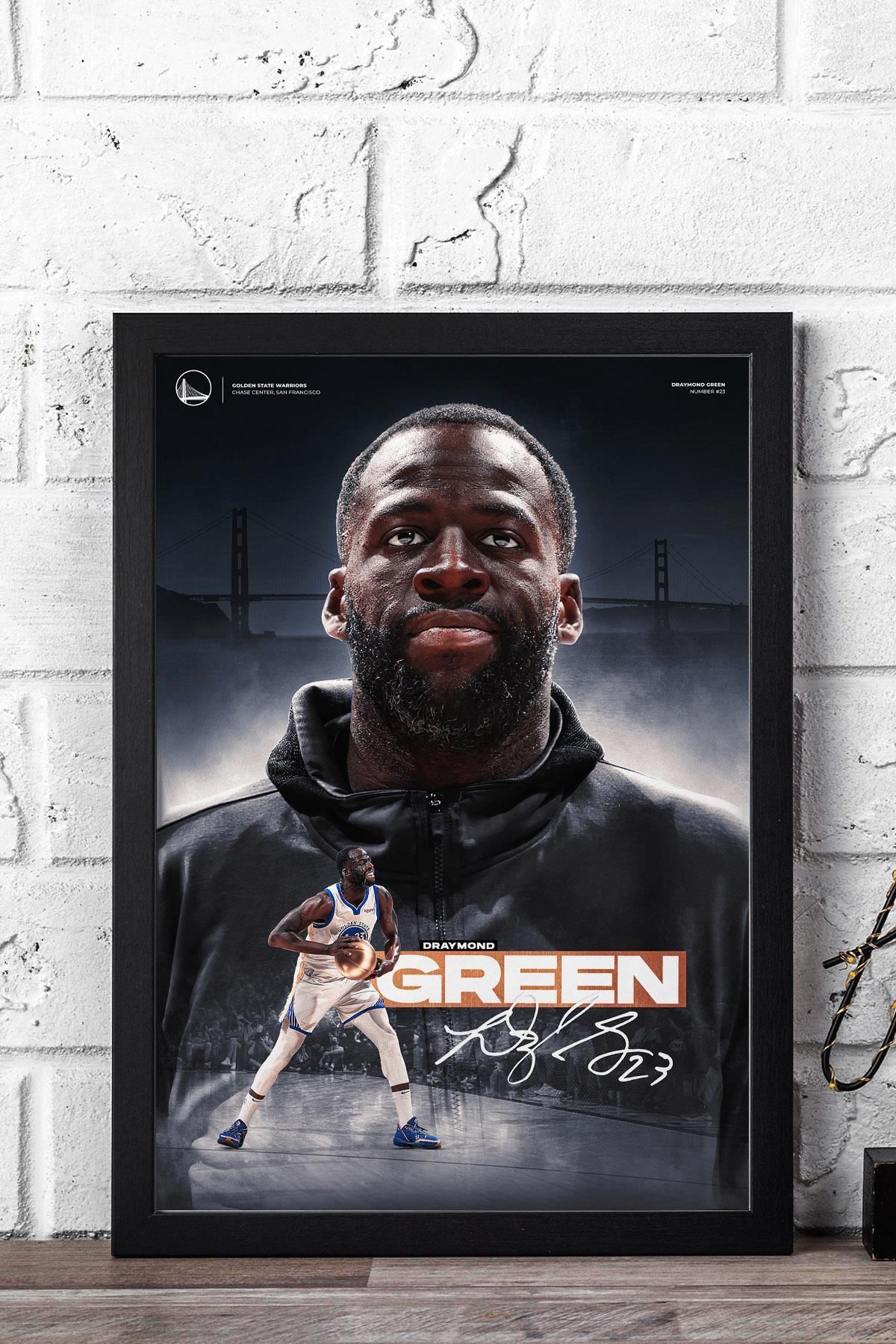 Saturn Draymond Green Çerçeveli Tablo - Basketbol NBA Posteri Tablo