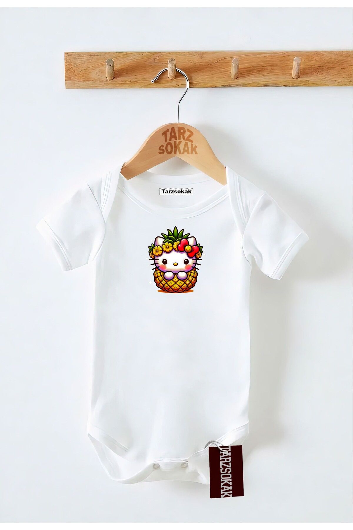 Tarzsokak Kısa Kol Body ANANAS KİTTY KODZıbın52