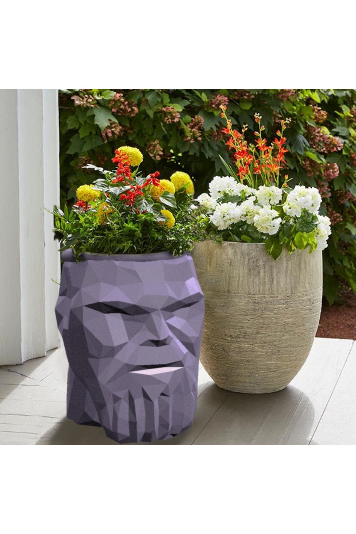 Vision Craft Thanos saksı - düşük poli