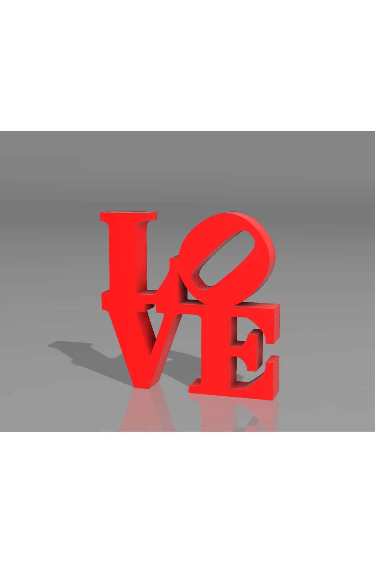 TSC Love Sonsuz Aşk Kırmızıı Ürün hediye 13CM