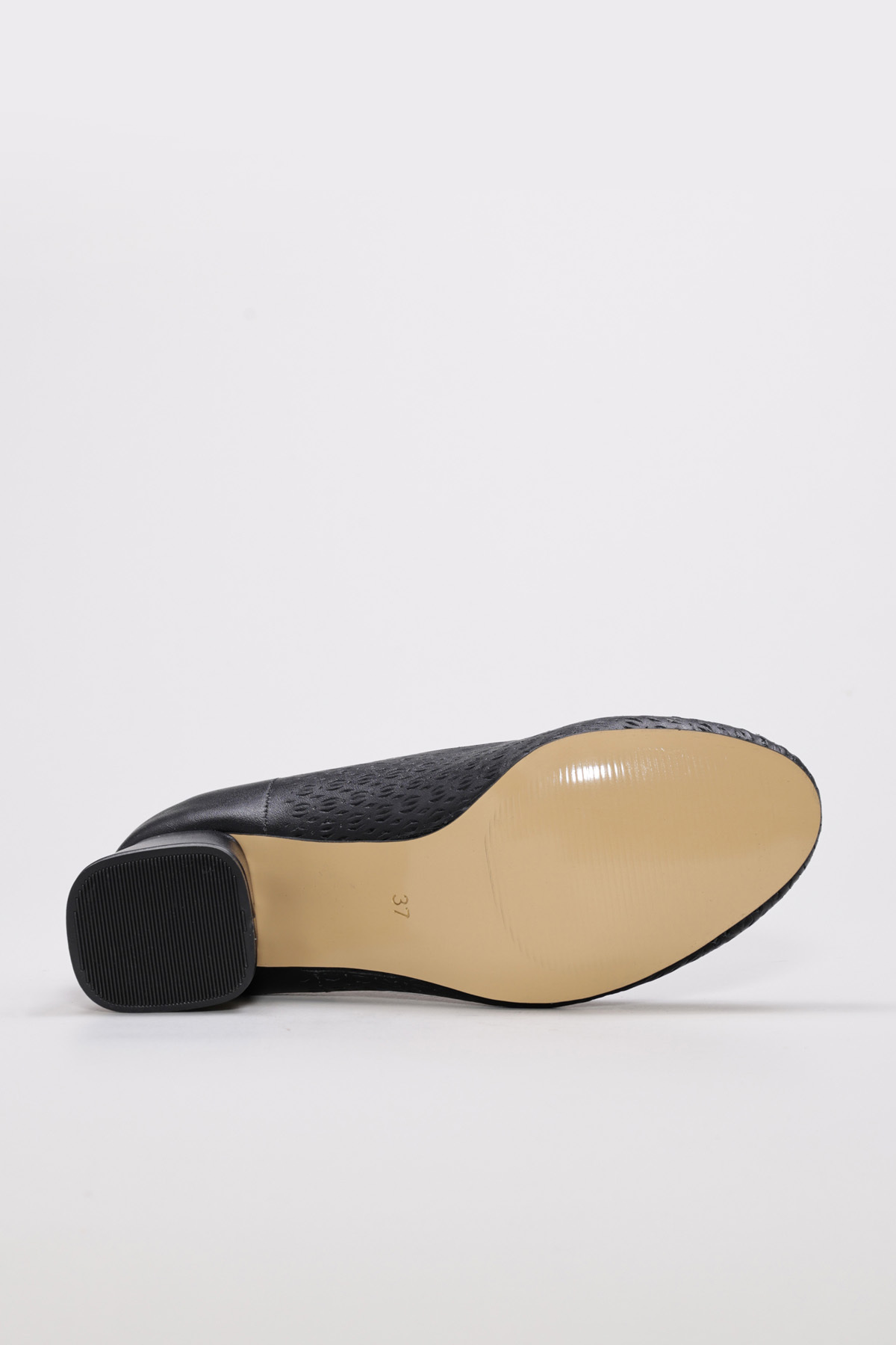 FAST STEP-Pantofi de damă din piele naturală cu toc gros 129ZA011 5