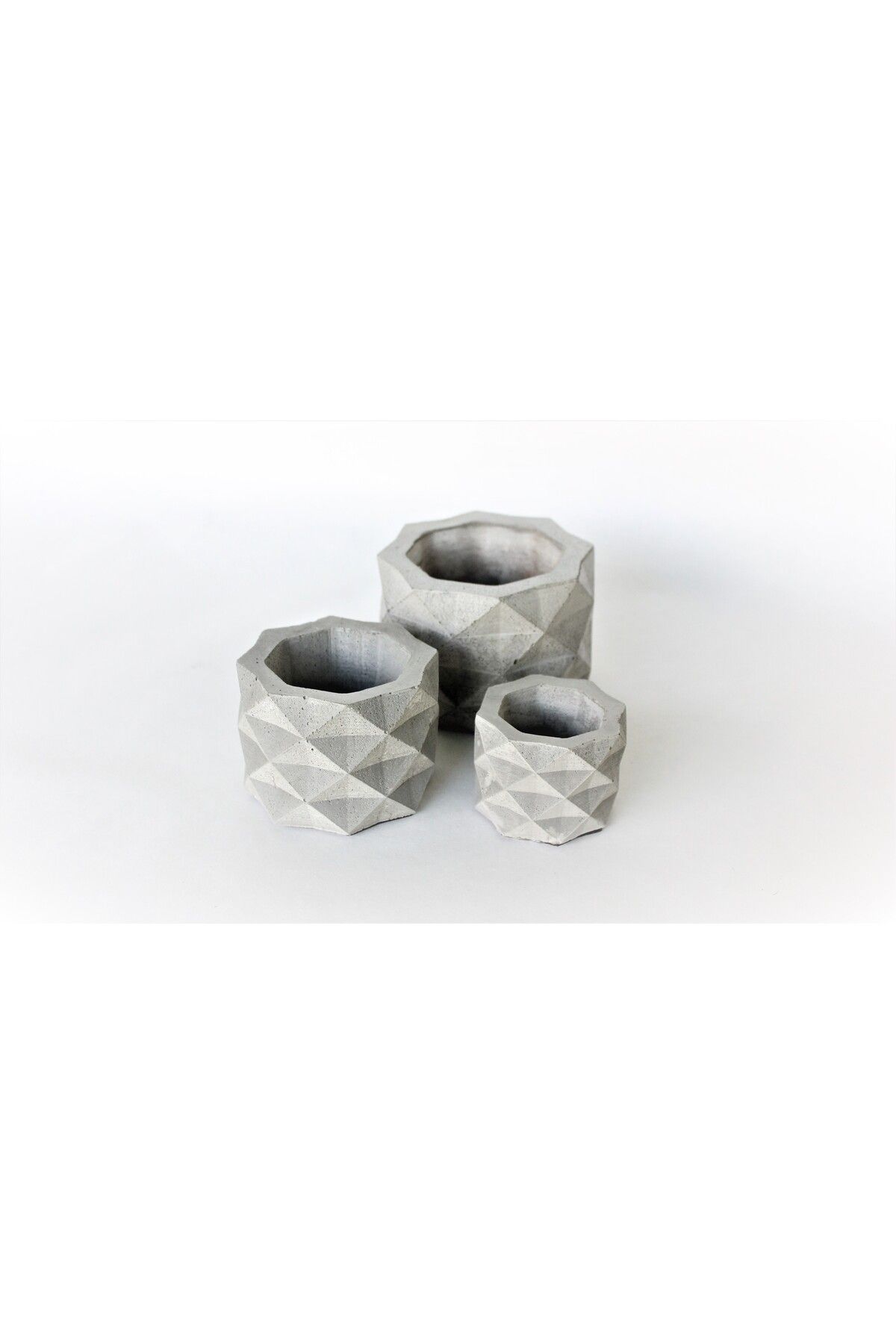Vision Craft Geometrik Beton Pot Kalıp