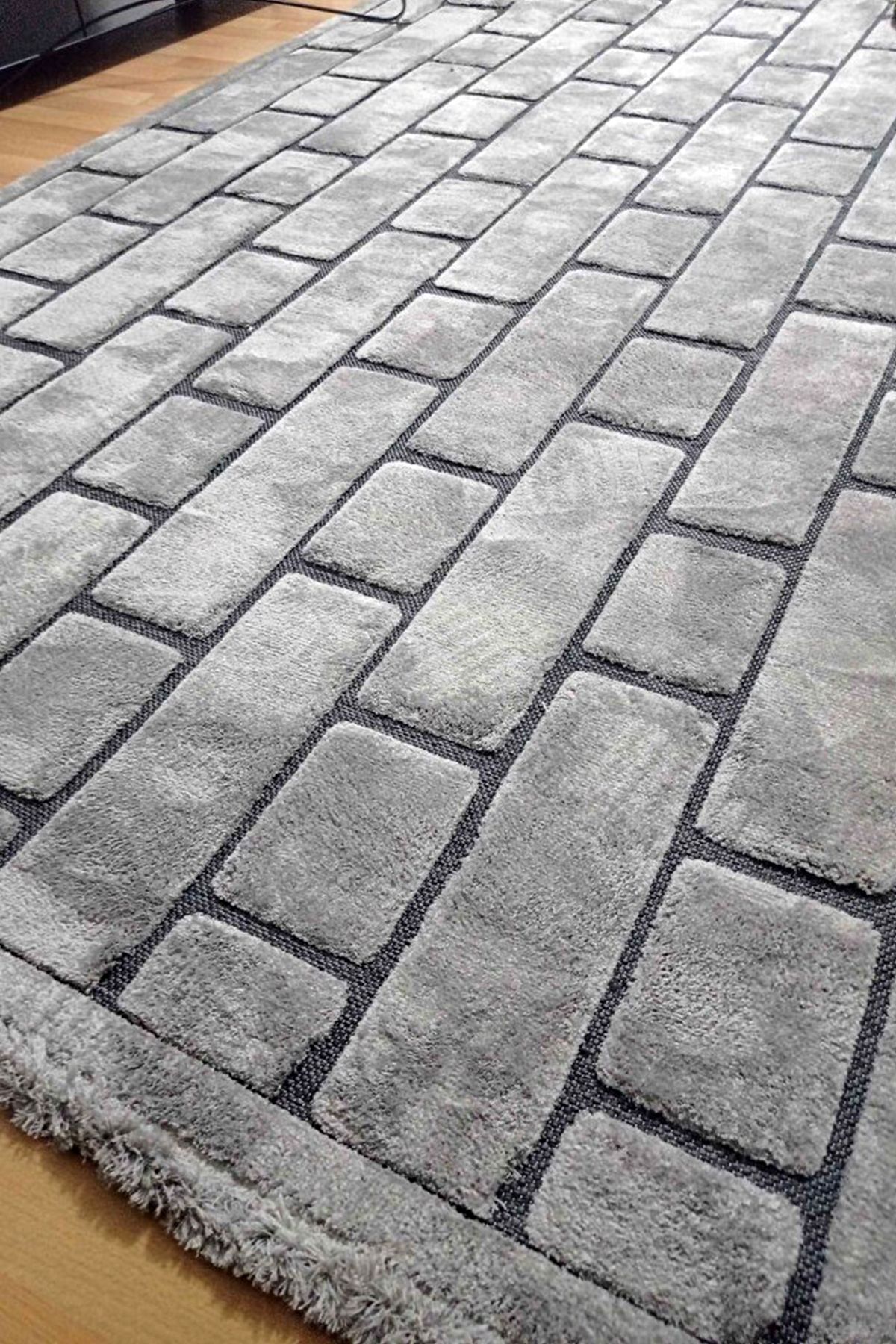 Has Halı Lumera 8008 Gri - Salon, Koridor (Yolluk), Mutfak, Antre, Yatak ve Oturma Odası Halısı