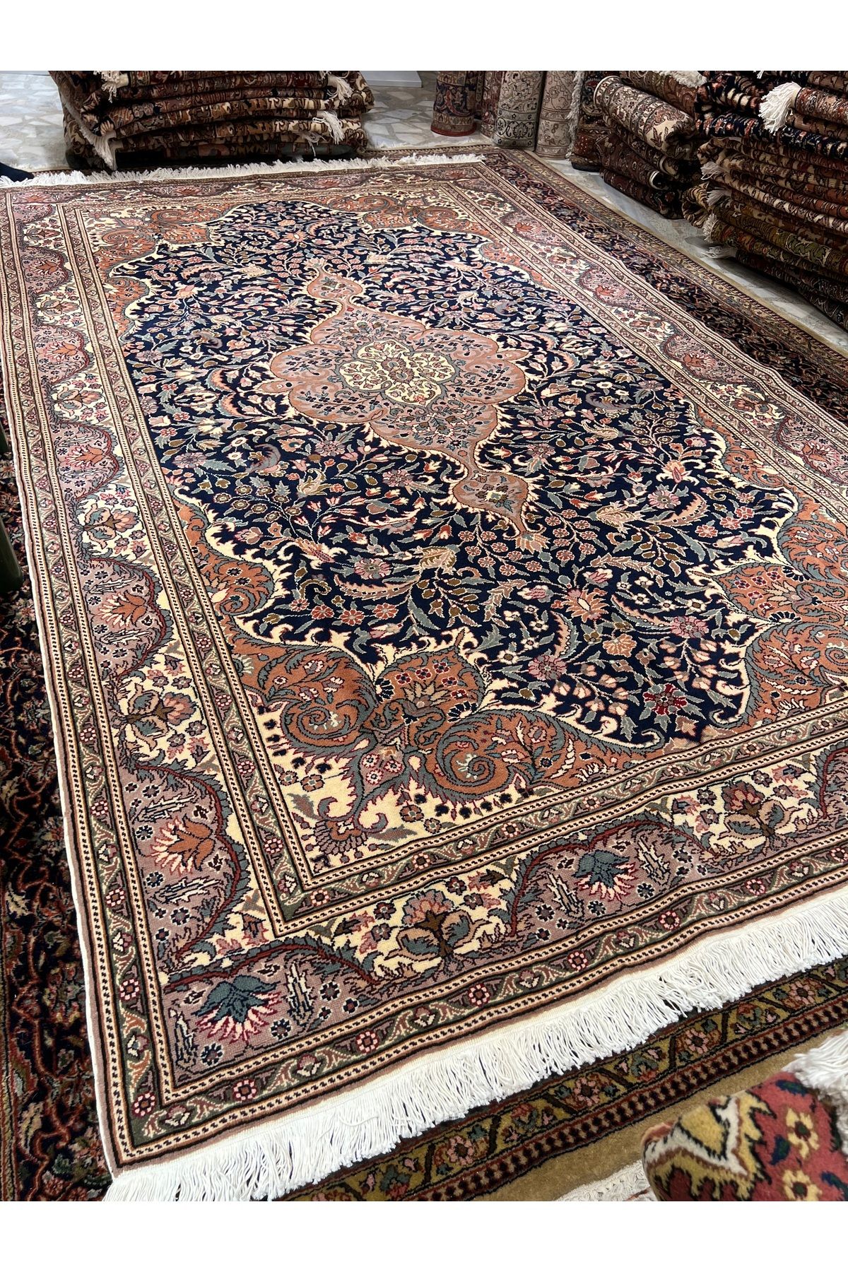RD RAMAZAN DAĞ EL HALI SANATI El Dokuma Kayseri Hacılar Dokuması Birinci Sınıf Kalitesi Muazzam Bir Eser Ebat 310x200