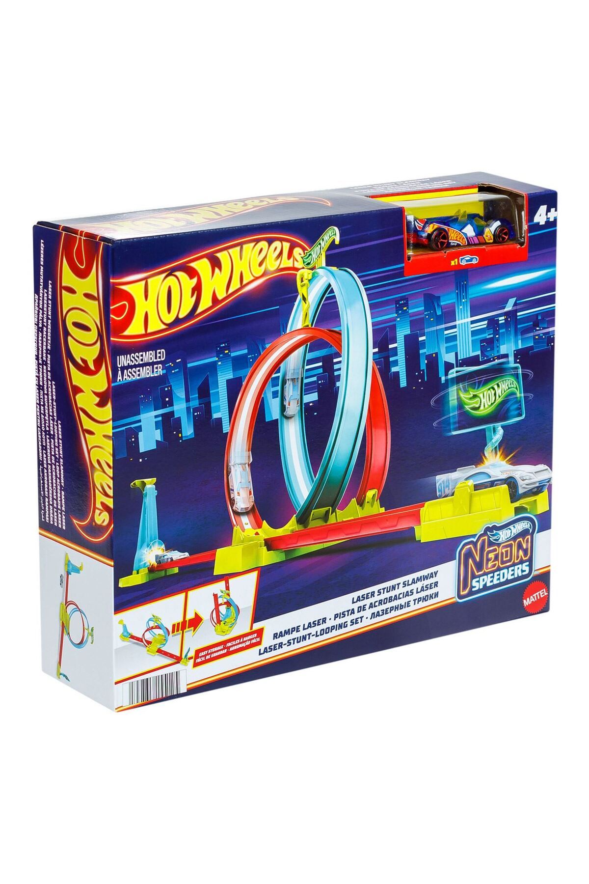 NECO TOYS Hot Whe els Neon Speeders Lazer Akrobasi Rampası HPC05