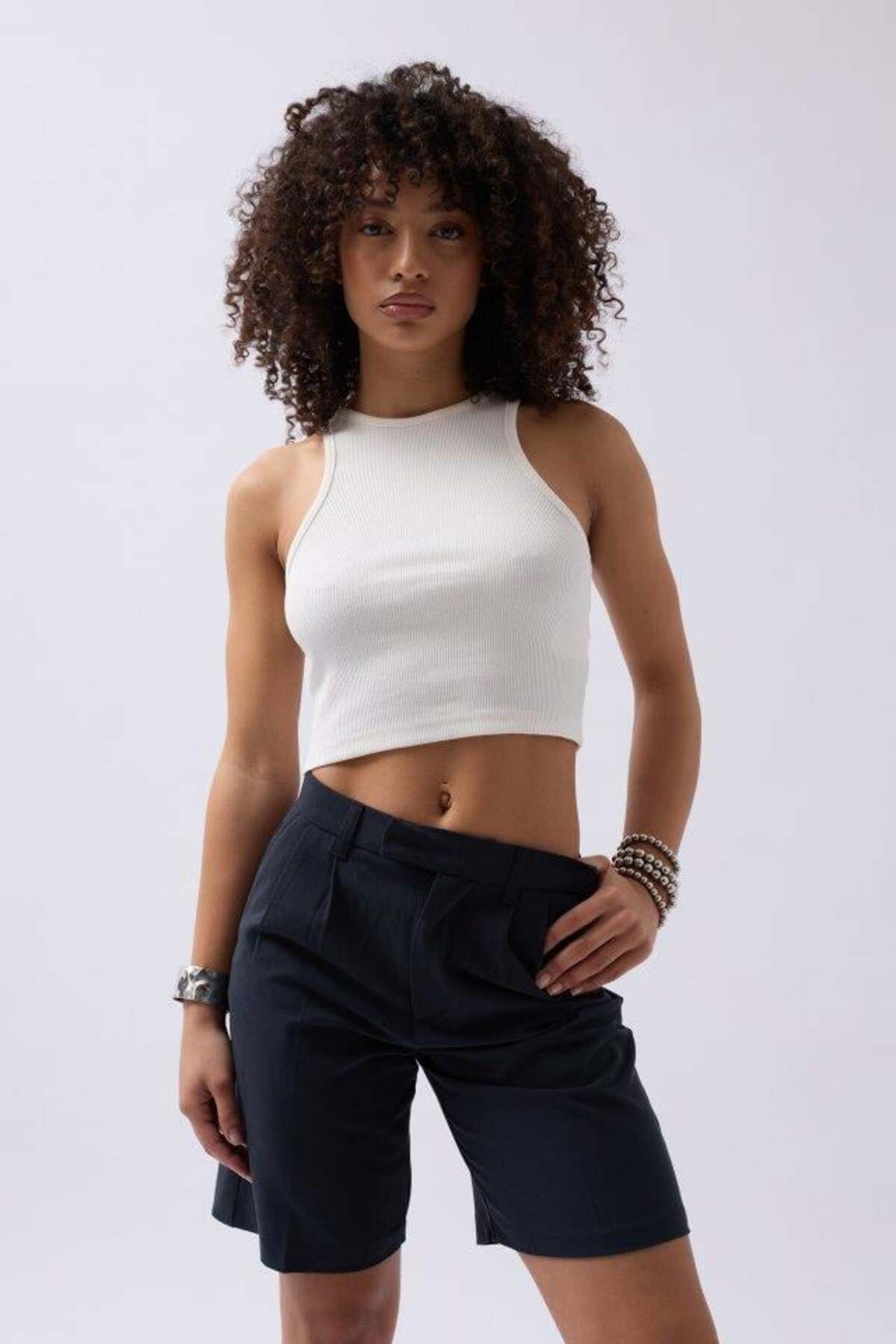 modamtn Halter Yaka Crop