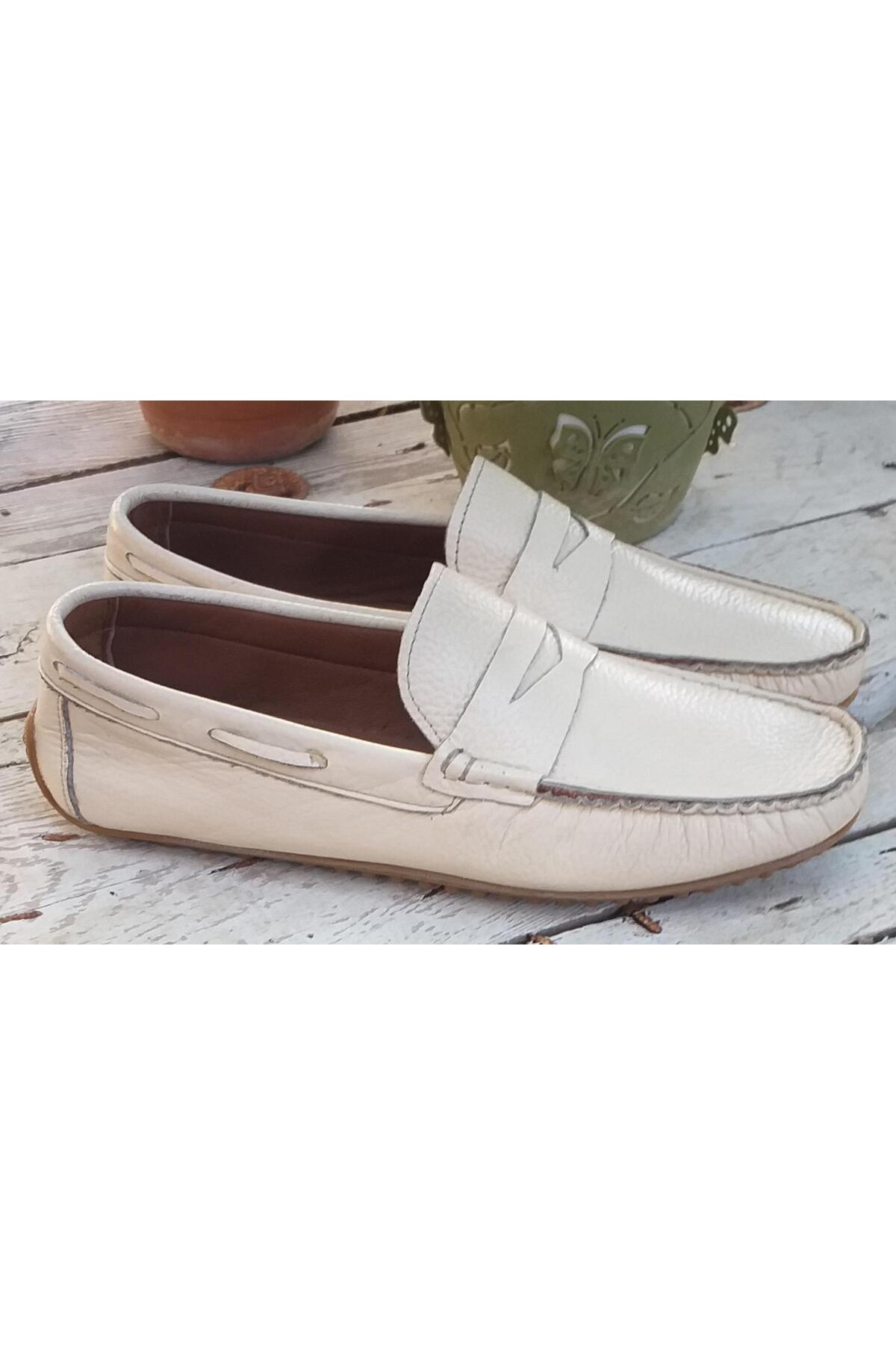 BAGSSHOES 15009 Erkek Hakiki Deri Loafer Günlük Ayakkabı görsel 5