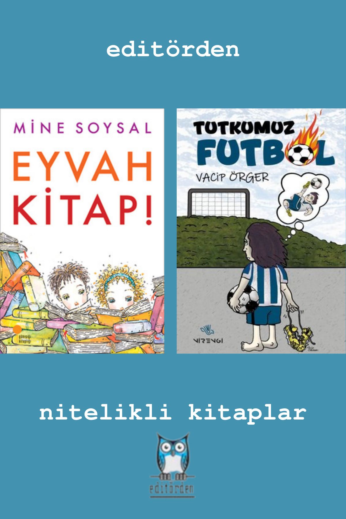 Bilge Kuş Yayınları Eyvah Kitap! - Tutkumuz Futbol