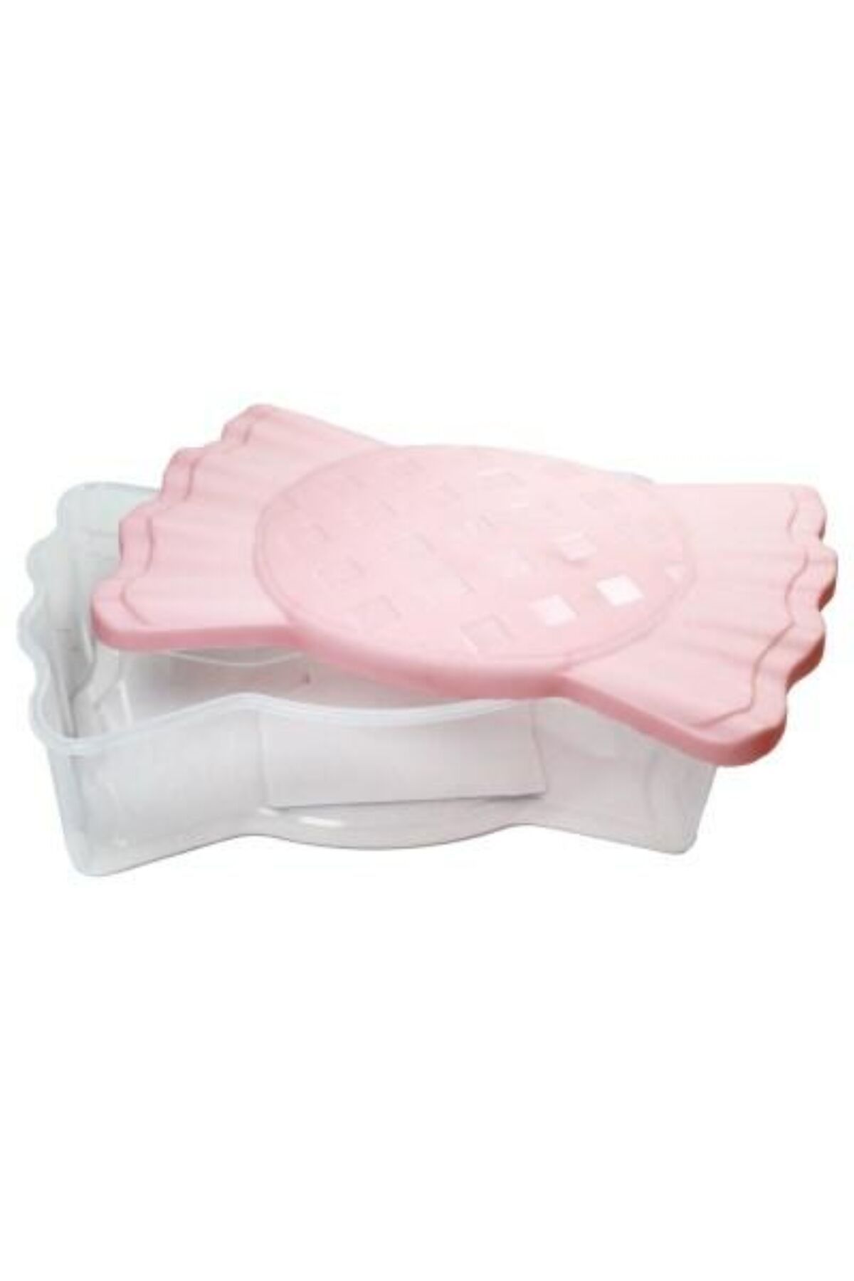 Generica-Plastic box in the shape of a bow, random color 3