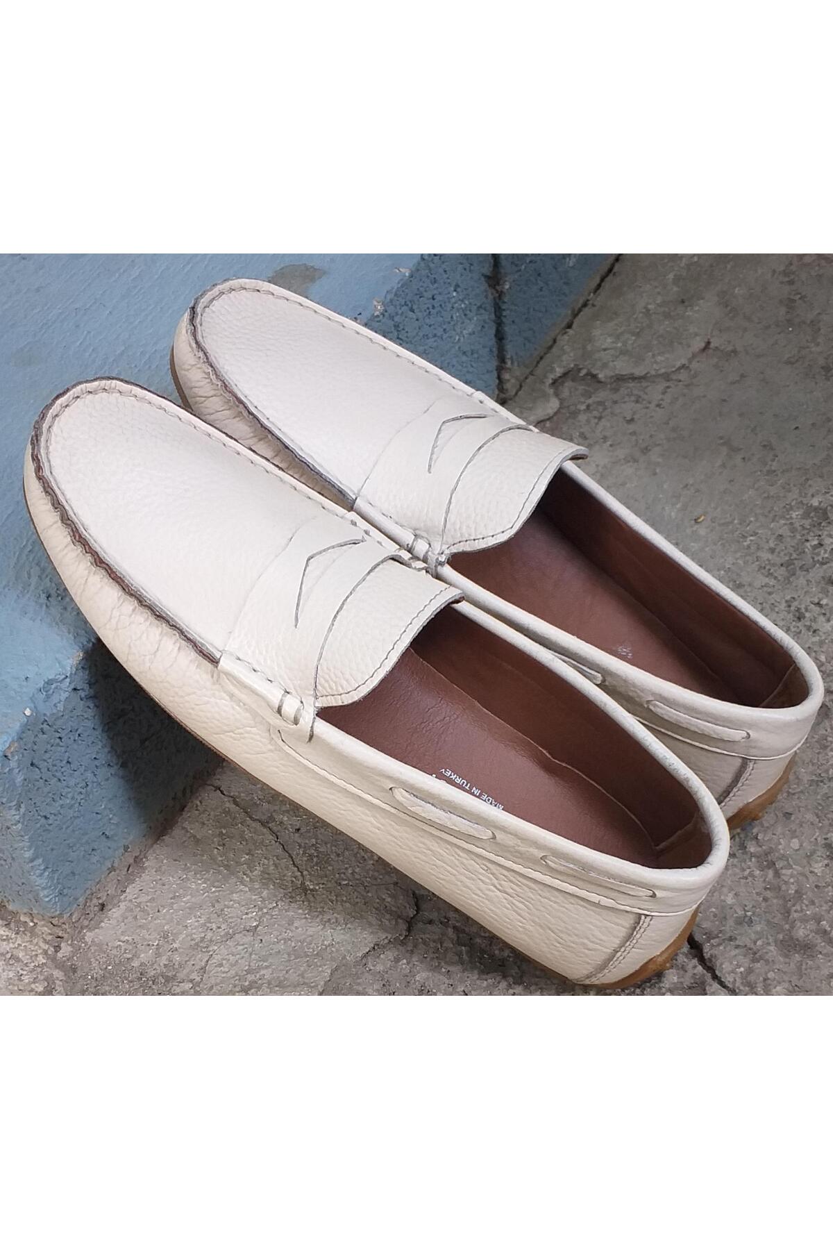 BAGSSHOES 15009 Erkek Hakiki Deri Loafer Günlük Ayakkabı görsel 4
