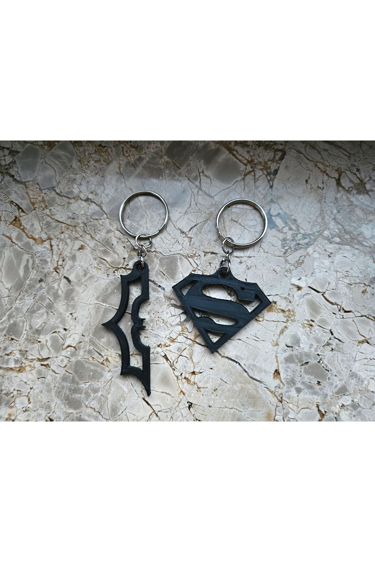 talaşoğlu Batman ve Superman anahtar zinciri (4 Adet)