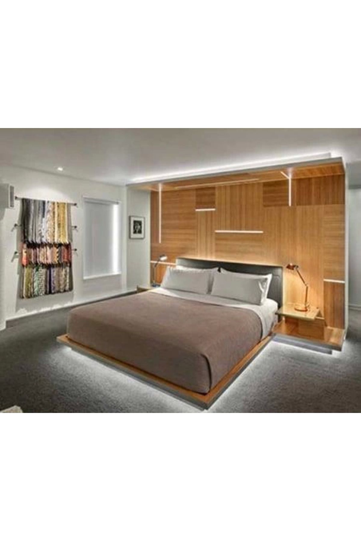 E&E Home 5 Metre NOAS YL35 1201 İç Mekan 12V 120 Ledli Şerit Led 6400K Beyaz Işık