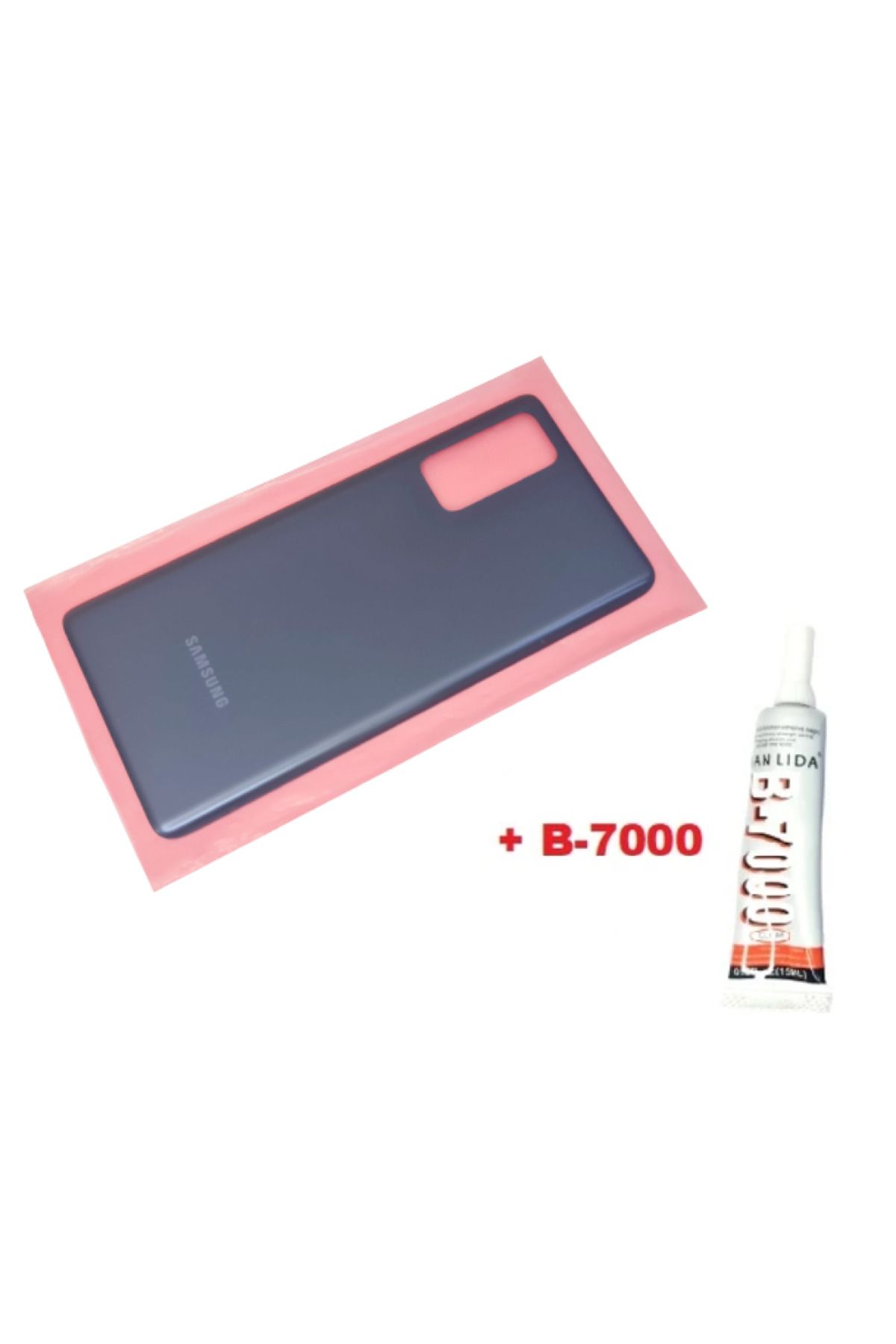 indirimplus Samsung Galaxy S20 FE Arka Pil Batarya Kapağı B 7000 SİYAH