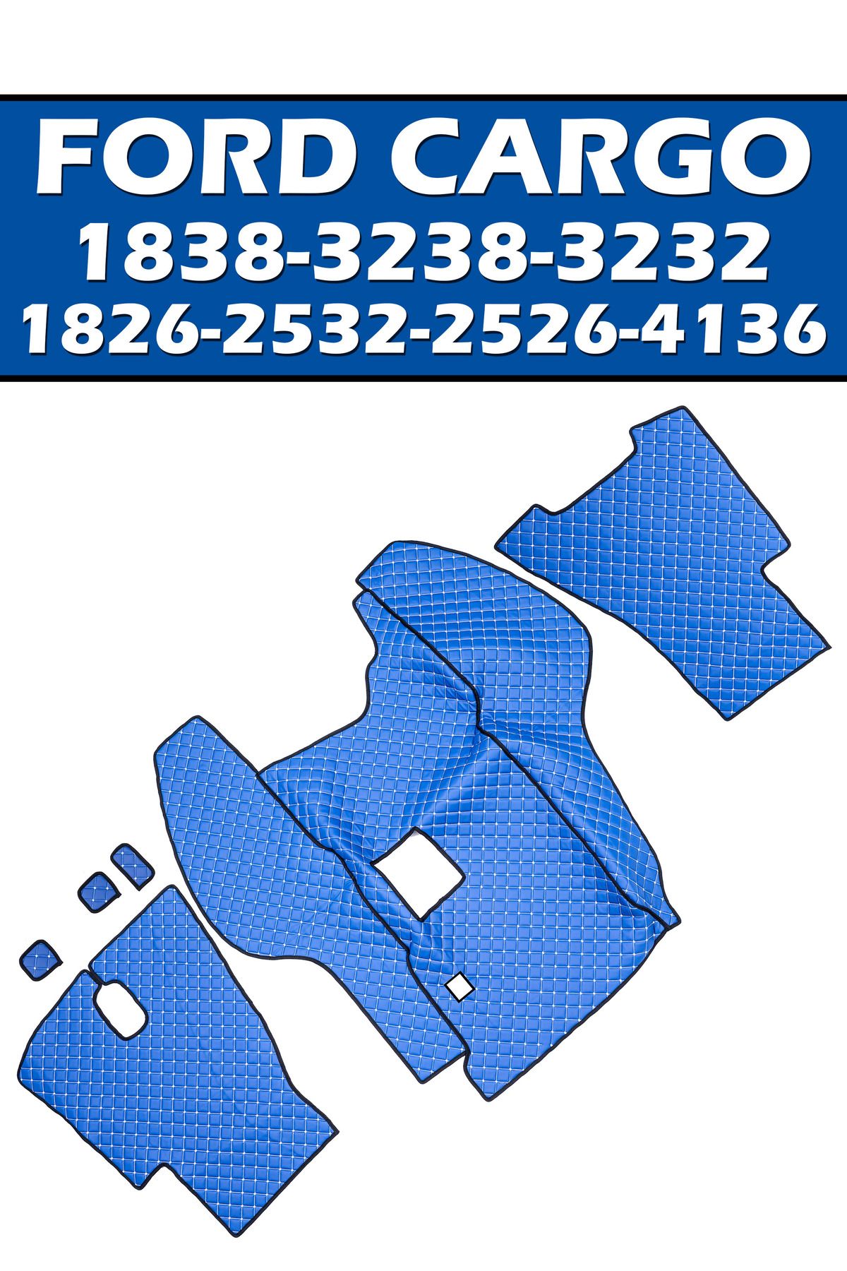 VIPTIRSHOP FORD CARGO 1838-3238-3232-1826-2532-2526-4136 (2010-2015) DERİ KAPİTONE PASPAS