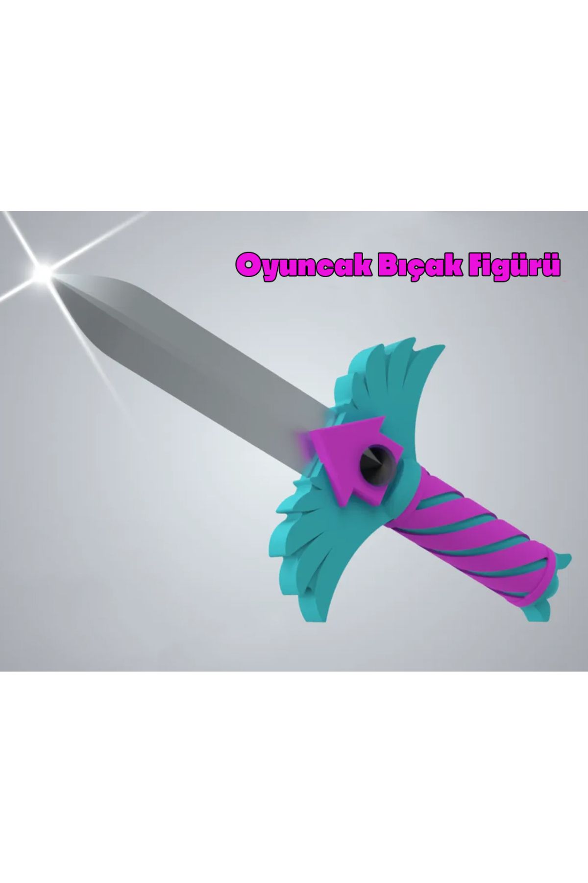 Rex Aksesuar Squid Game 3 Bıçak Figürü Oyuncak Bıçak Squid Game 3 20cm
