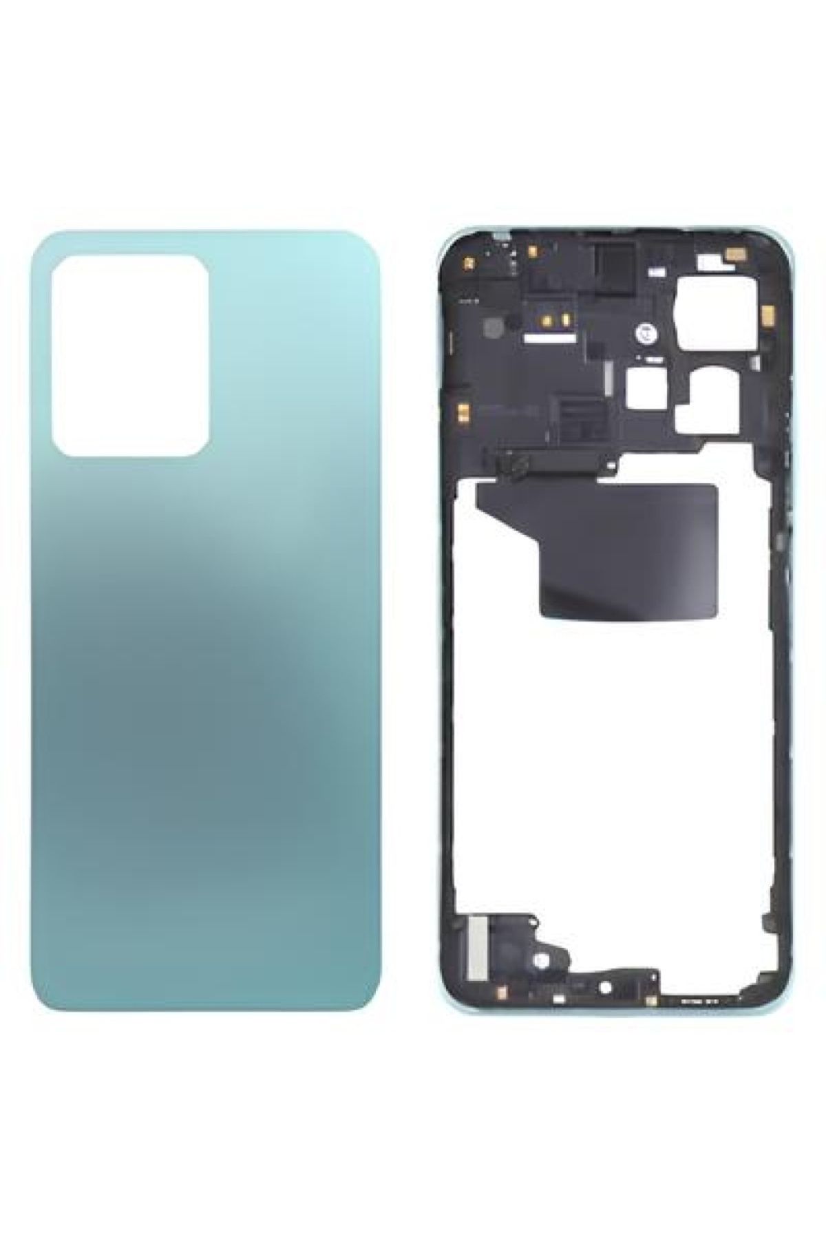 indirimplus Xiaomi Redmi Note 12 4G Kasa Arka Kapak FULL Takım MAVİ