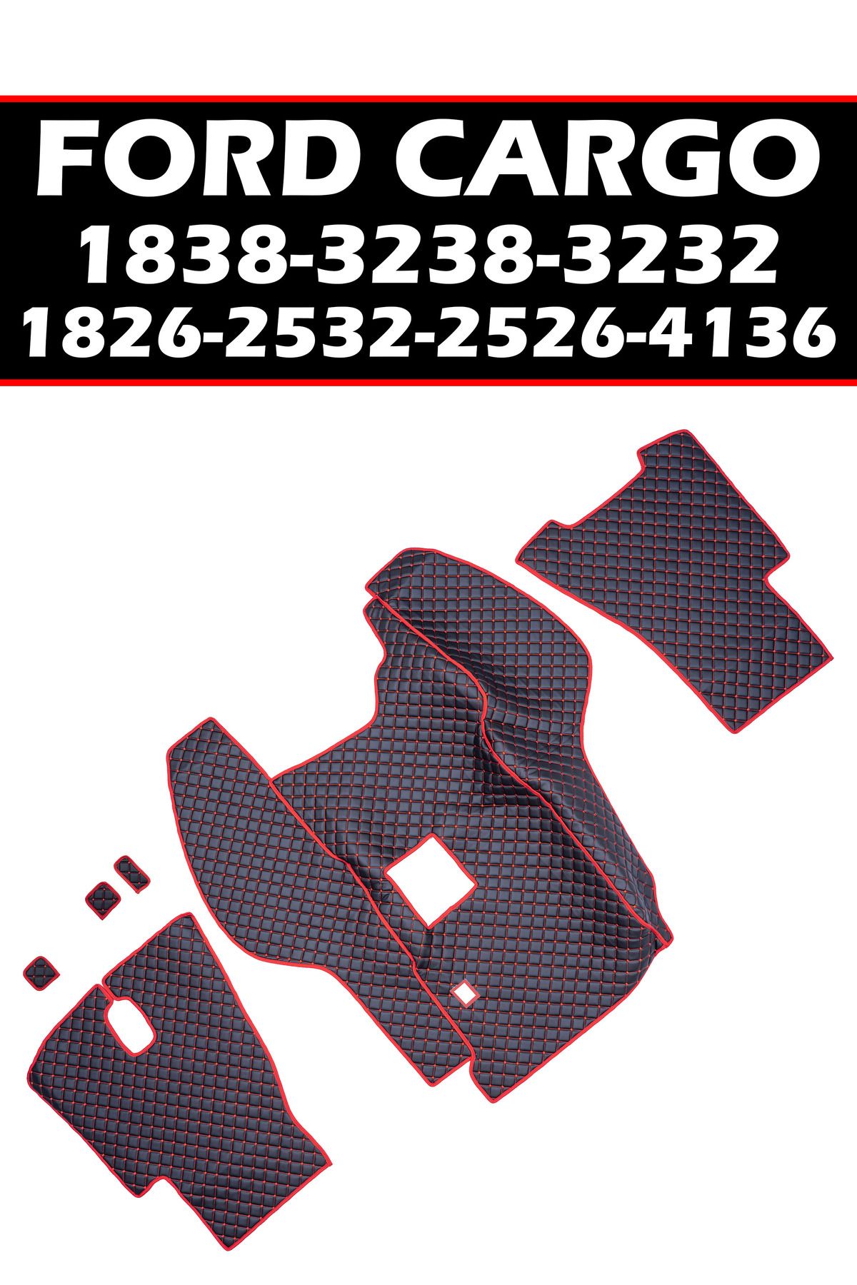 VIPTIRSHOP FORD CARGO 1838-3238-3232-1826-2532-2526-4136 (2010-2015) DERİ KAPİTONE PASPAS