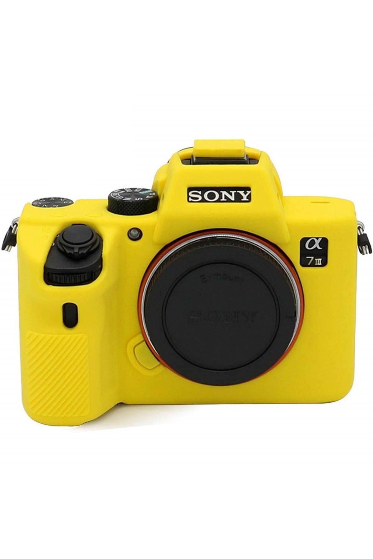 Mettzchrom Sony A7R 3 A7R3 A7 R Mark III Uyumlu Silikon Koruyucu Kılıf