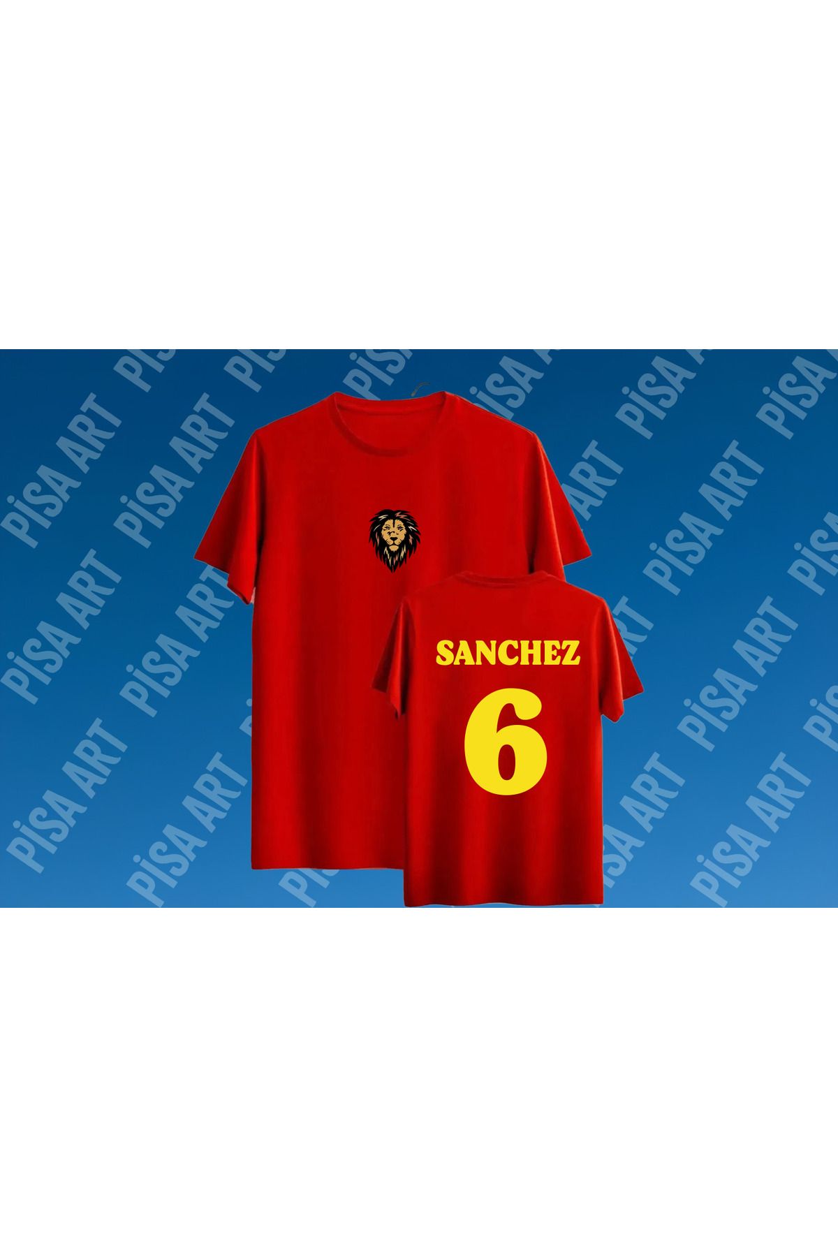 Pisa Art Davinson Sanchez 6 Özel Tasarım Taraftar T-Shirt